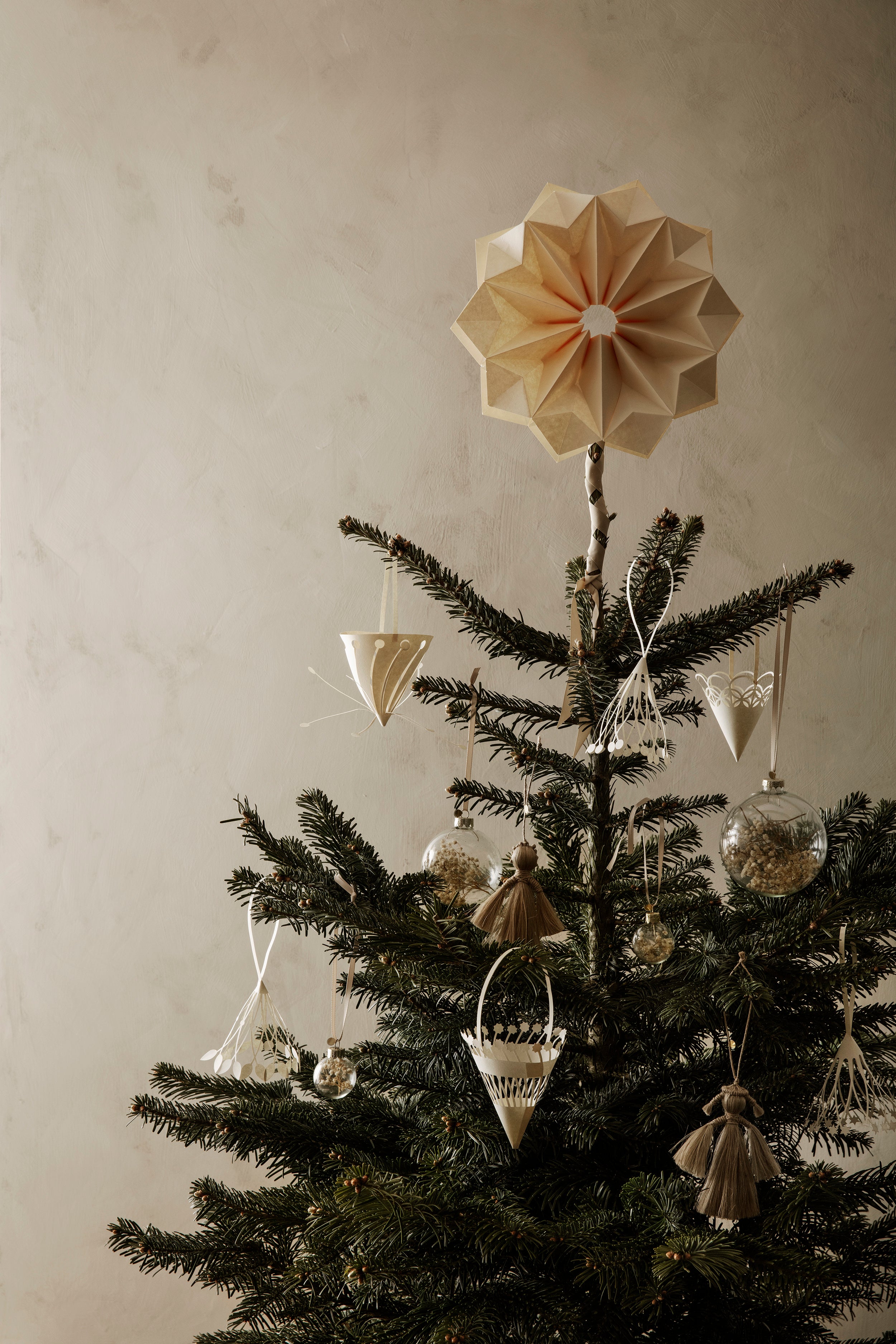 WING ANGELS Jute Christmas Decoration Set