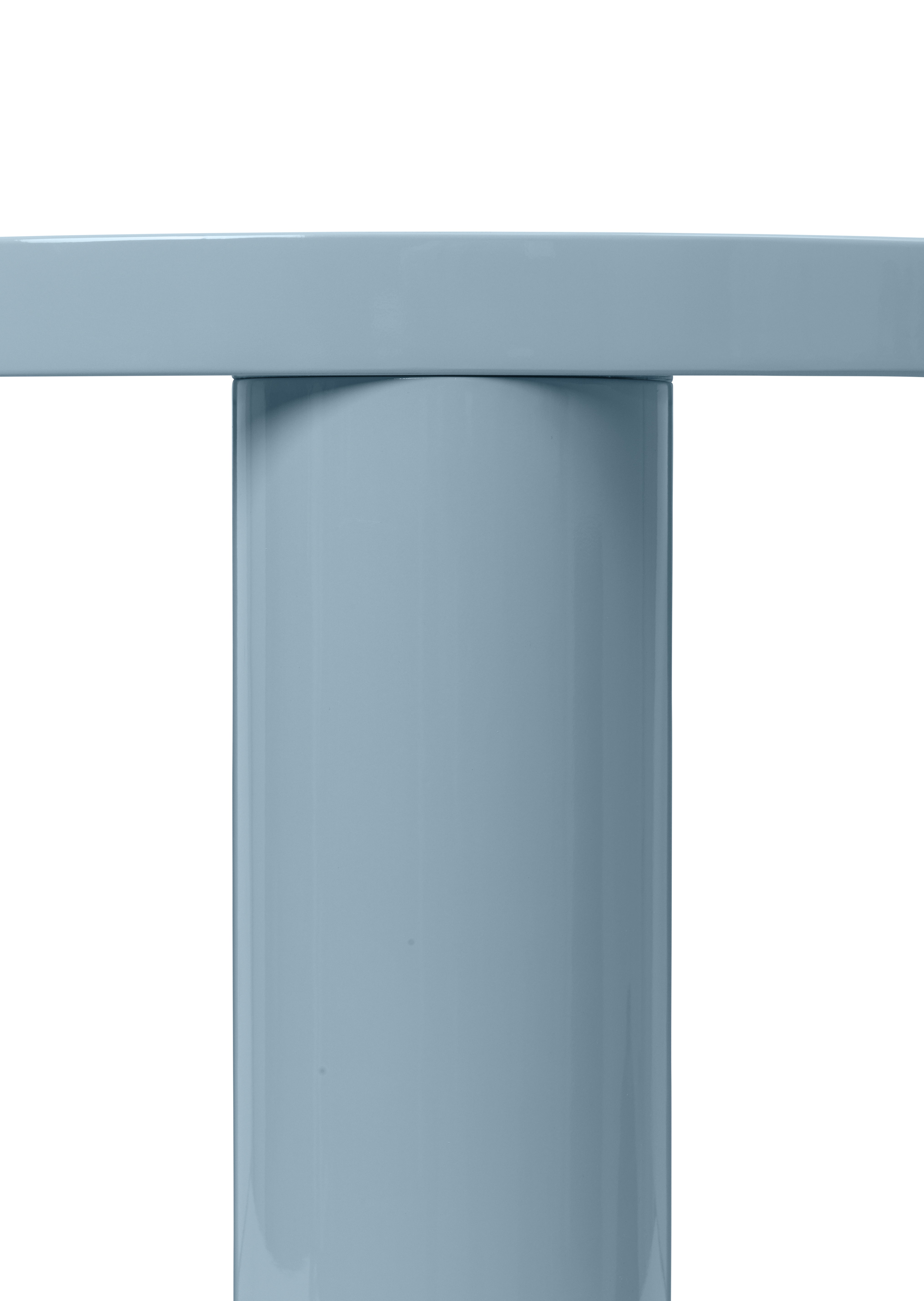 Salontafel POST lichtblauw