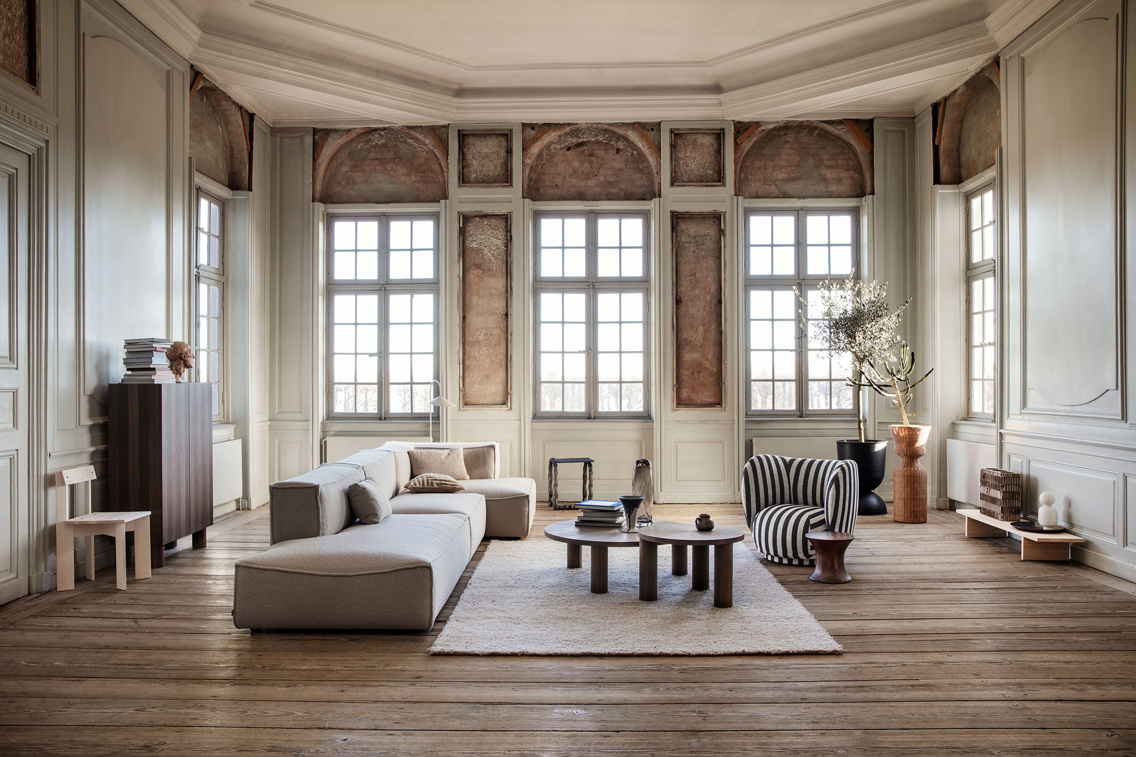 Koffietafel POST donkerbruin eikenfineer