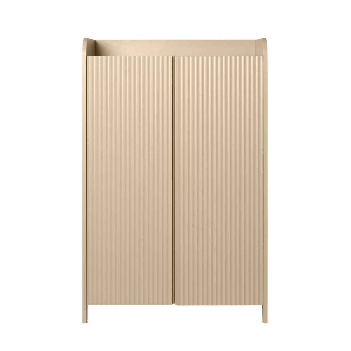 Lage SILL KAST met 2 deuren beige