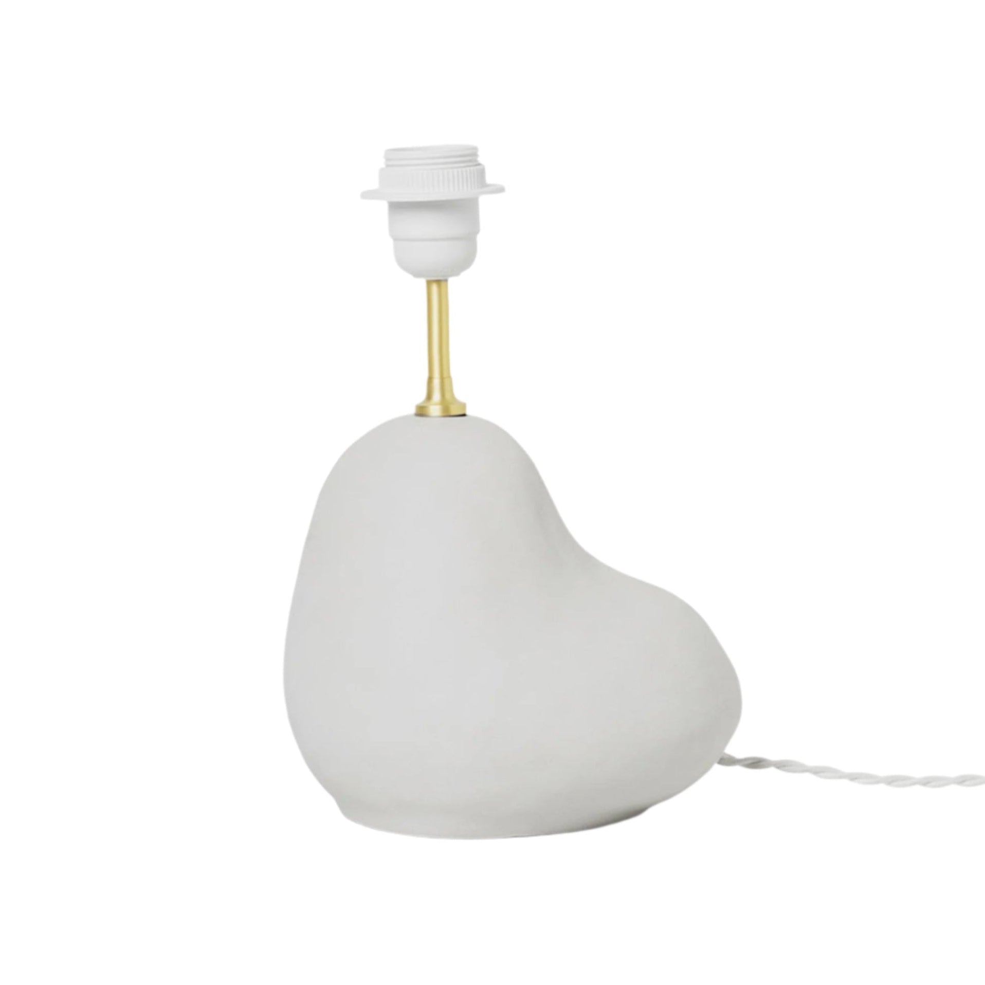 HEBE Nachtlampenfuß cremeweiß