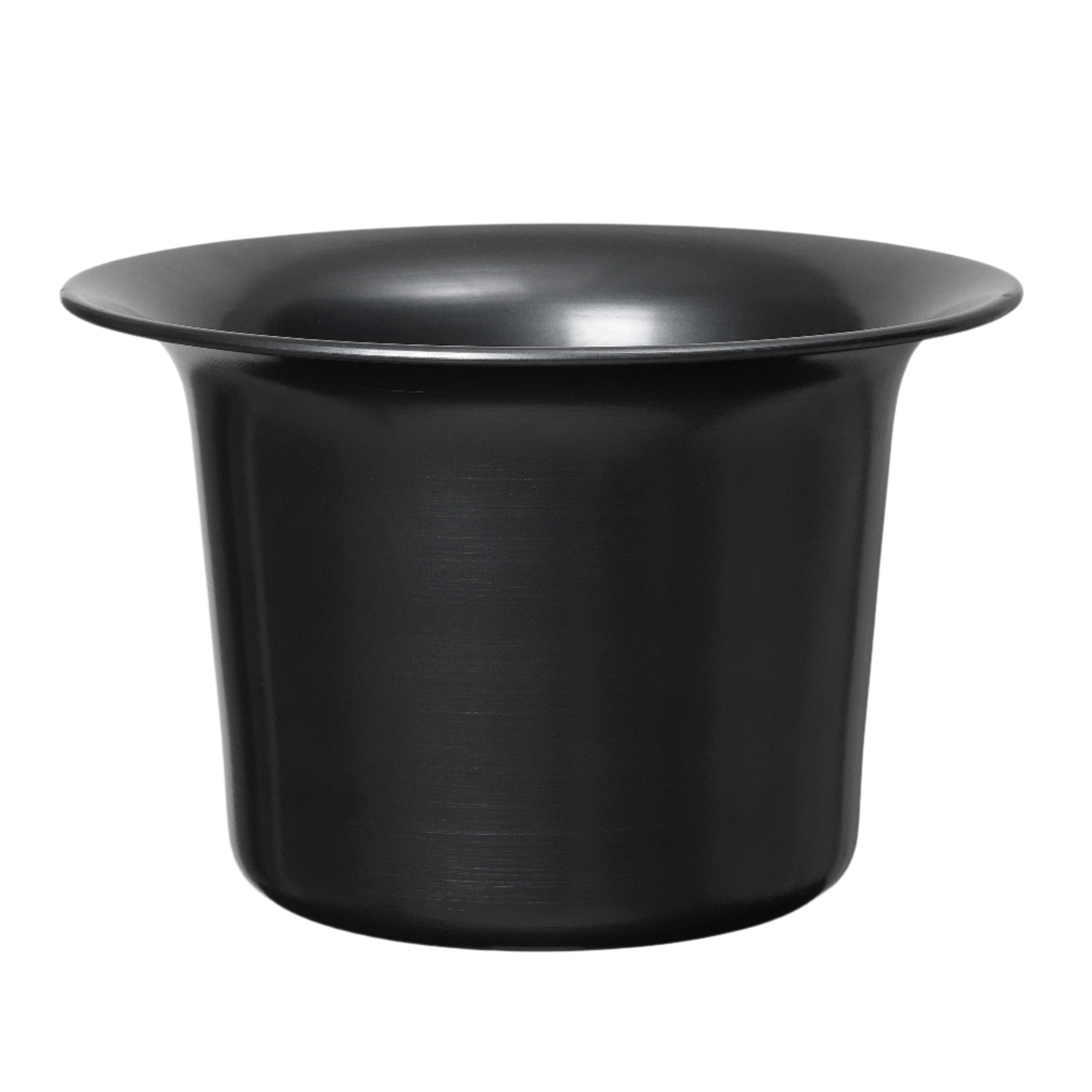 ALU-SPUN-KORB schwarz