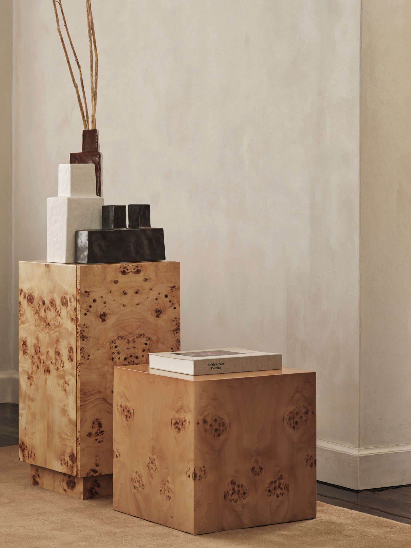 Burl Cube Burl Culble Topropy