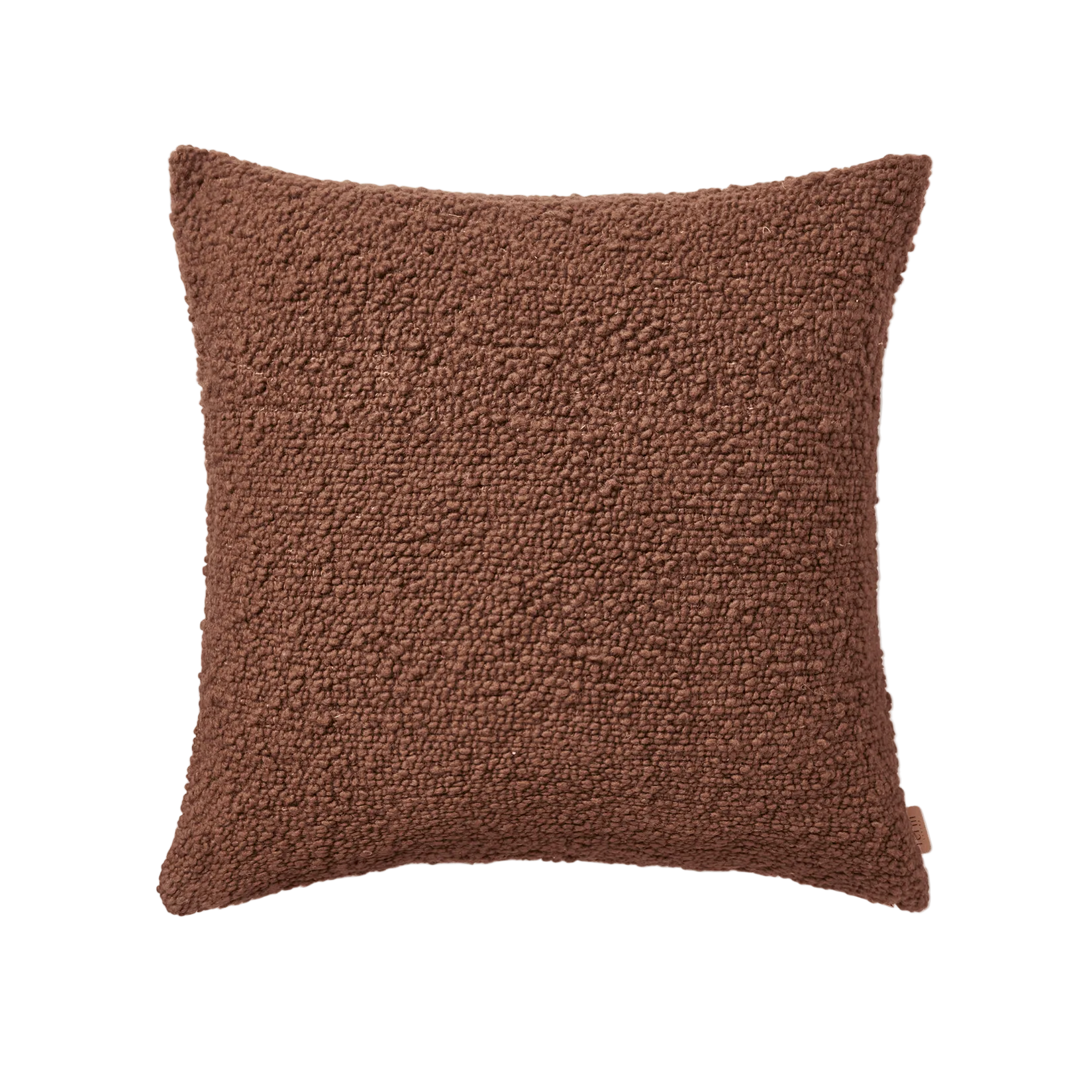Kussen MOOR bruin bouclé