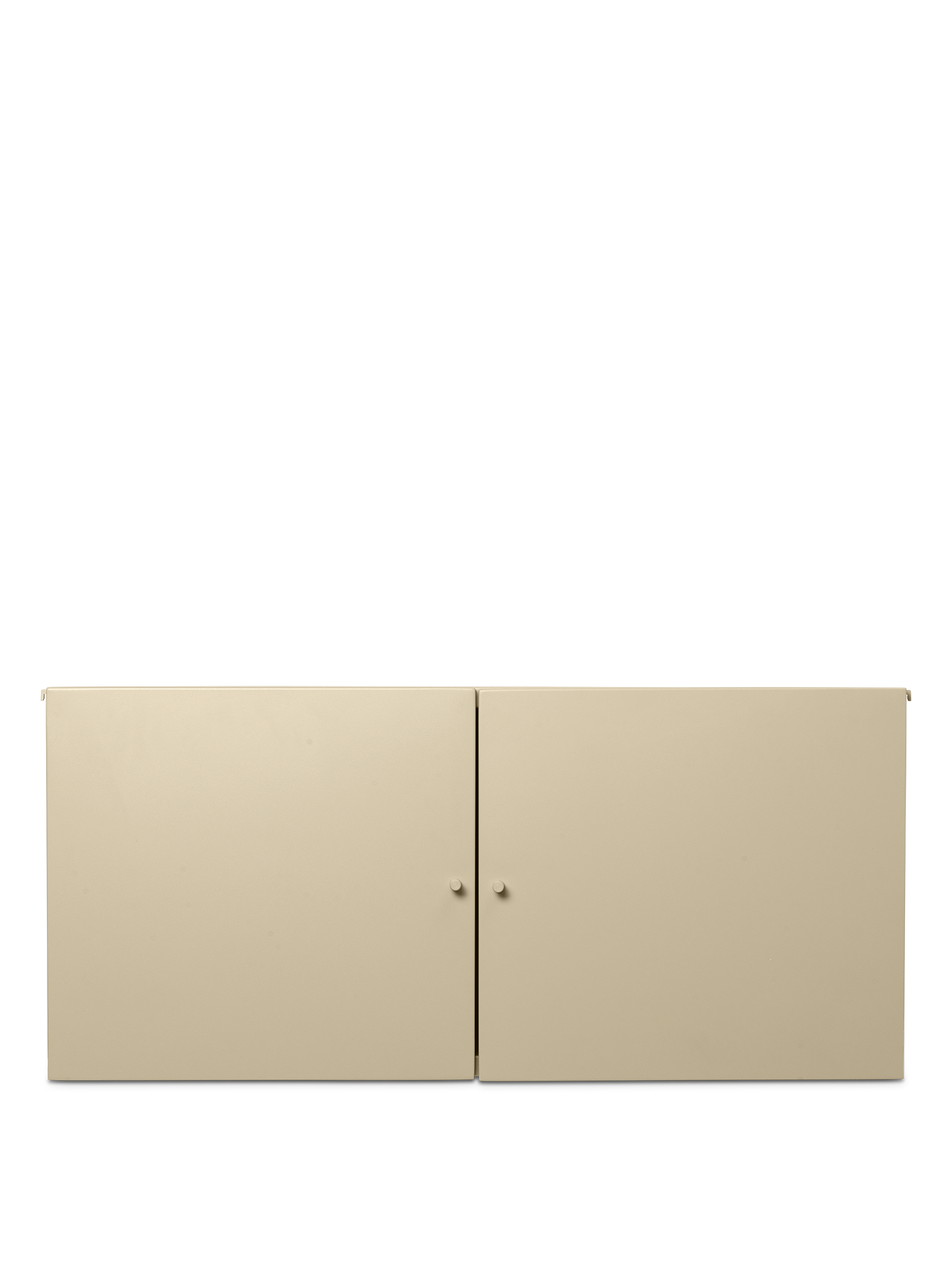 Punktual Beige modularer Kabinett