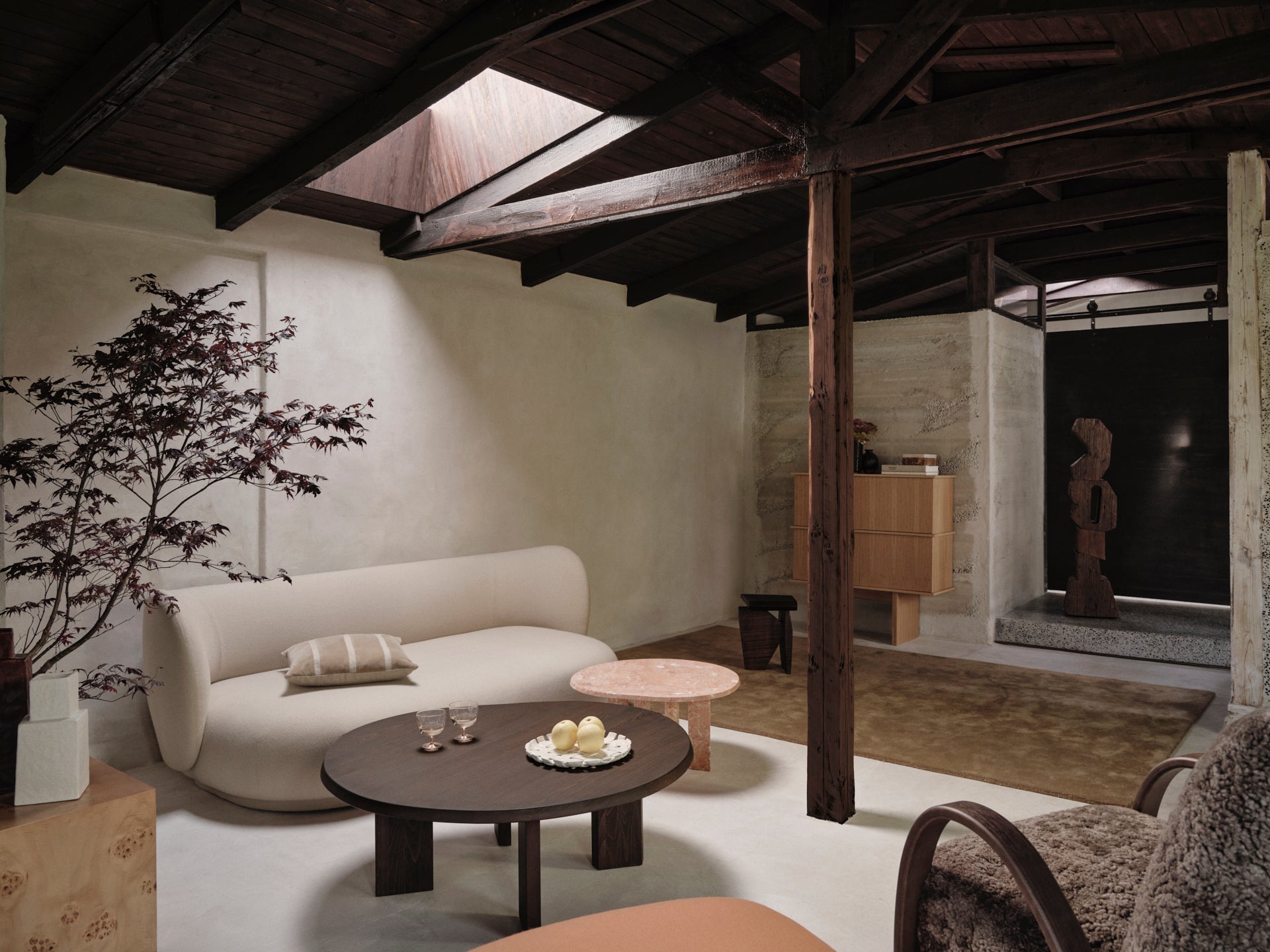 donker beuken salontafel TARN