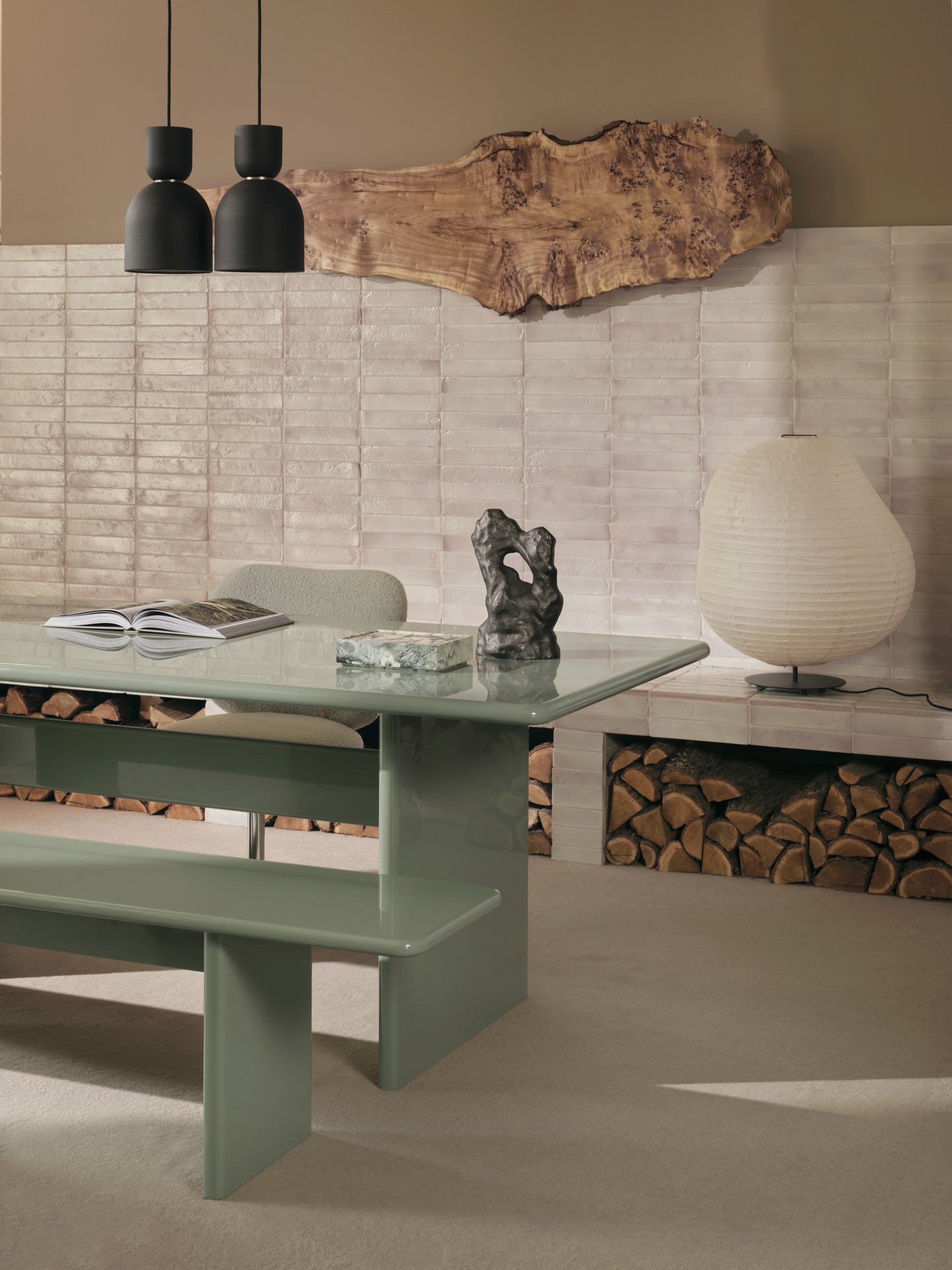 Eisbahn grüner Tisch