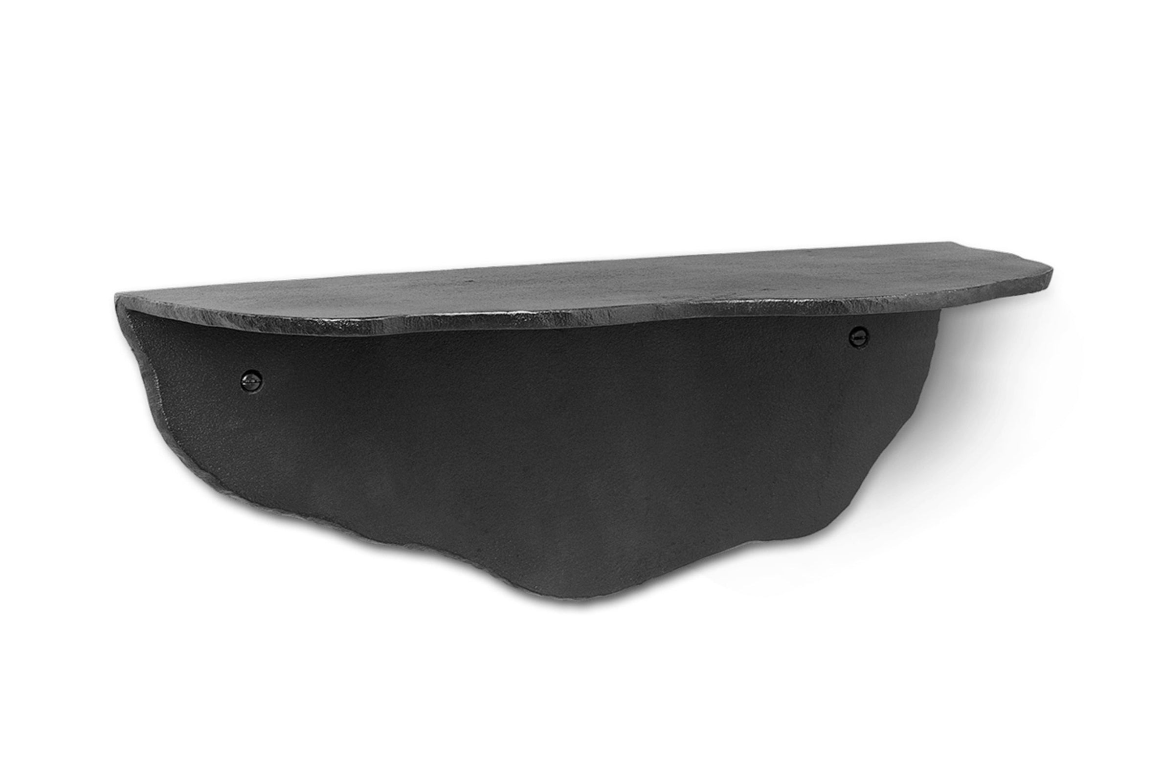 Plank FRACTURE zwart aluminium