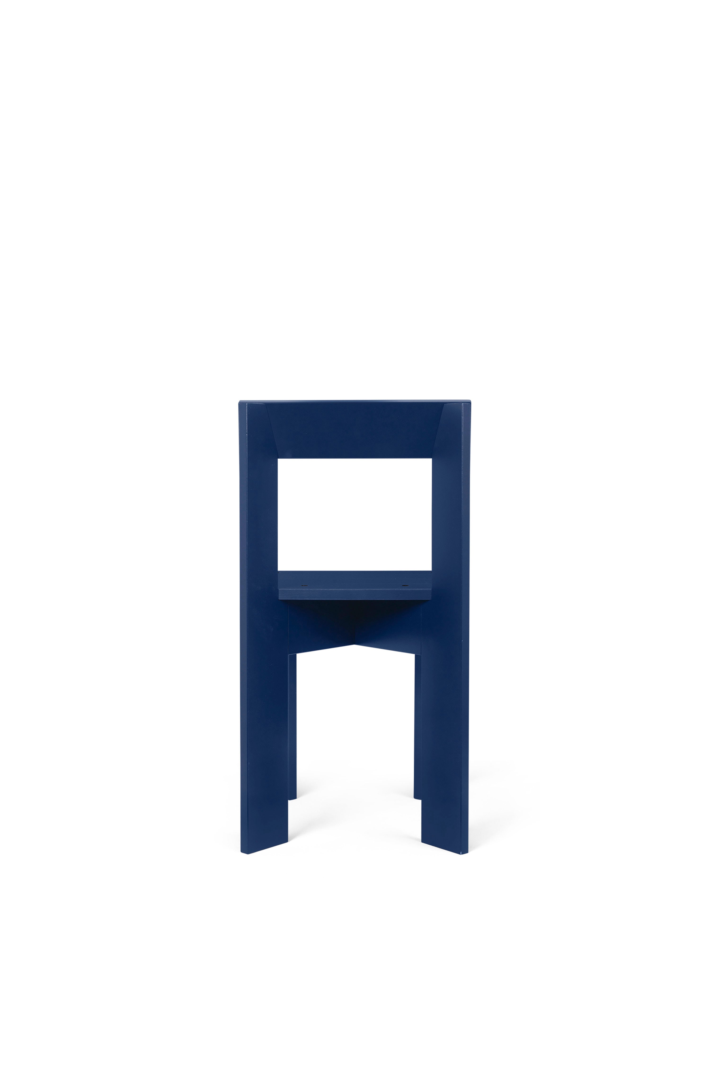 Stuhl ARK blau Buchenholz