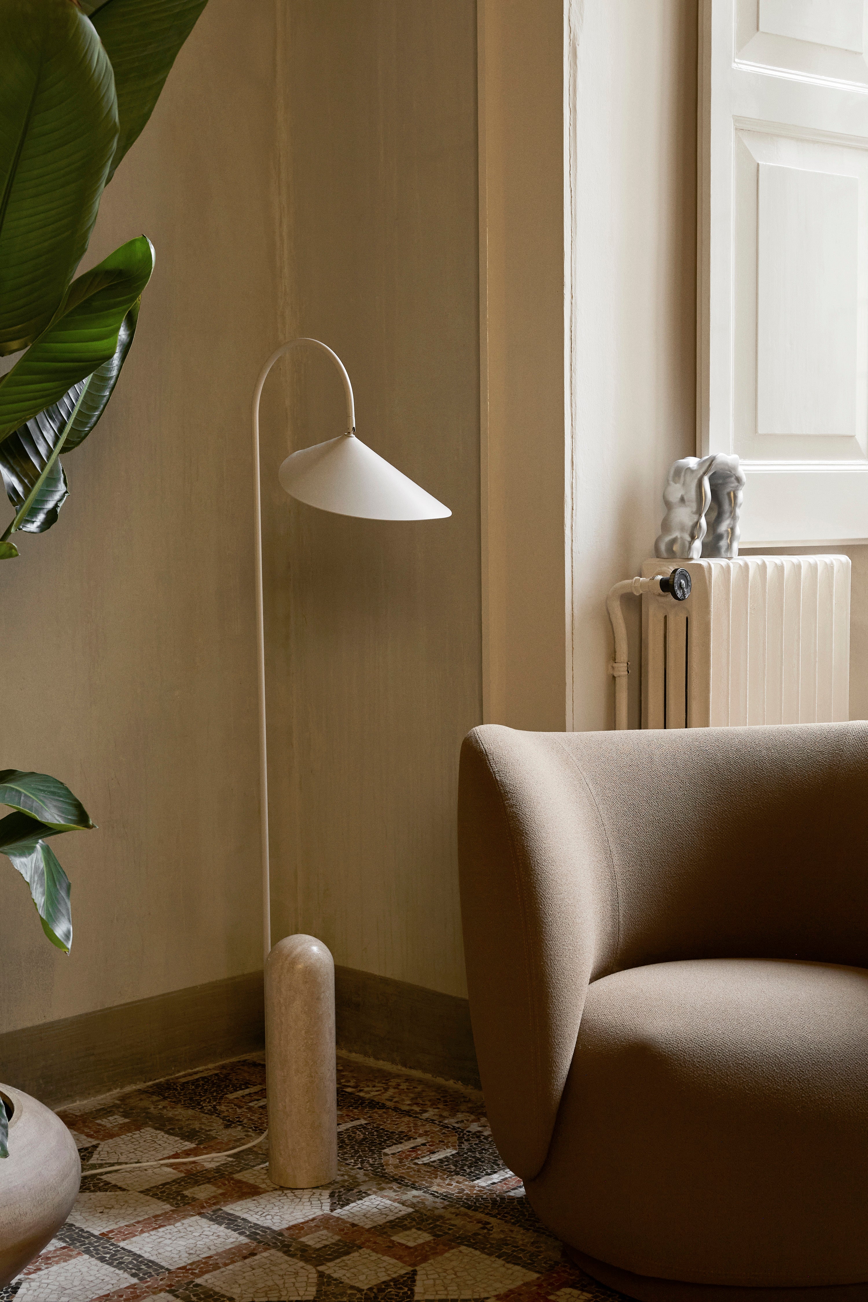 MORF SCULPTURE decoratie geborsteld aluminium