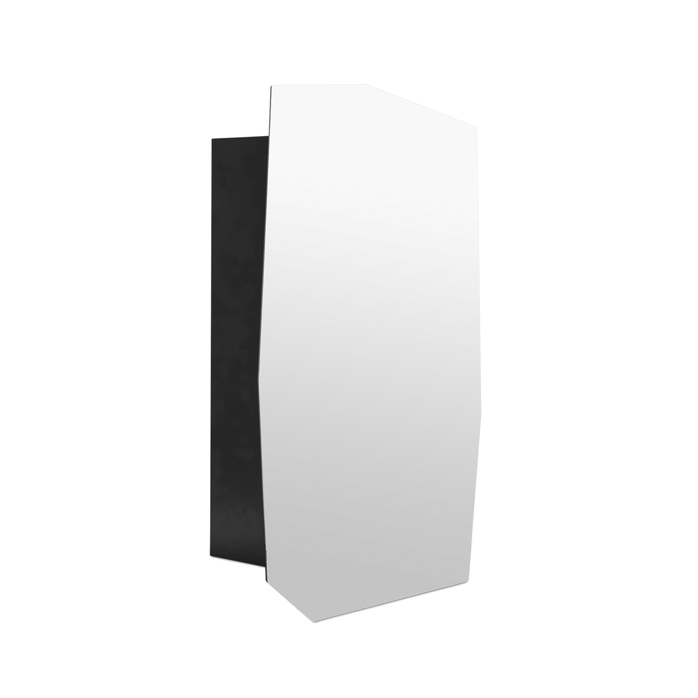 SHARD schwarzer verspiegelter Wandschrank