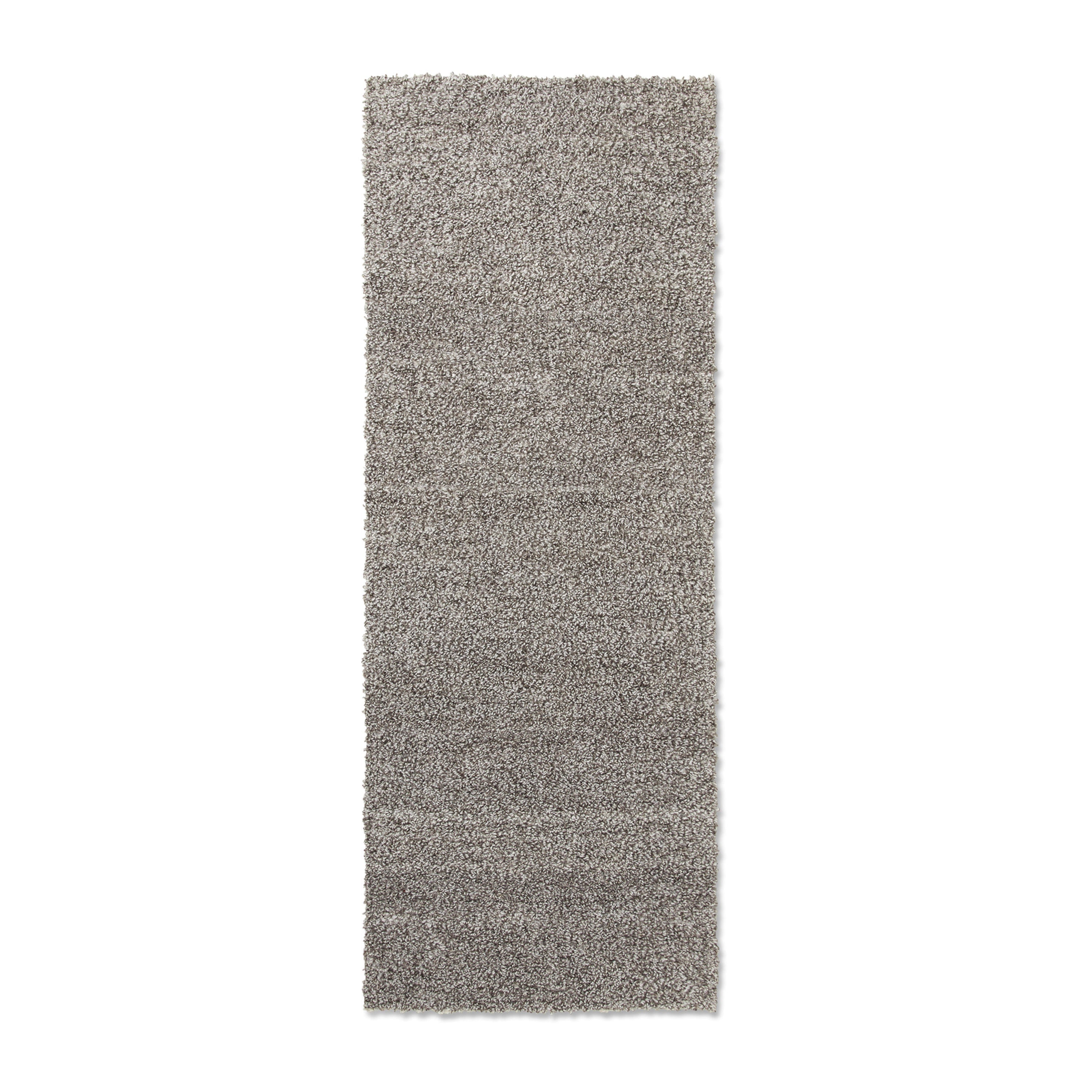 SLUB BOUCLÉ dark gray runner