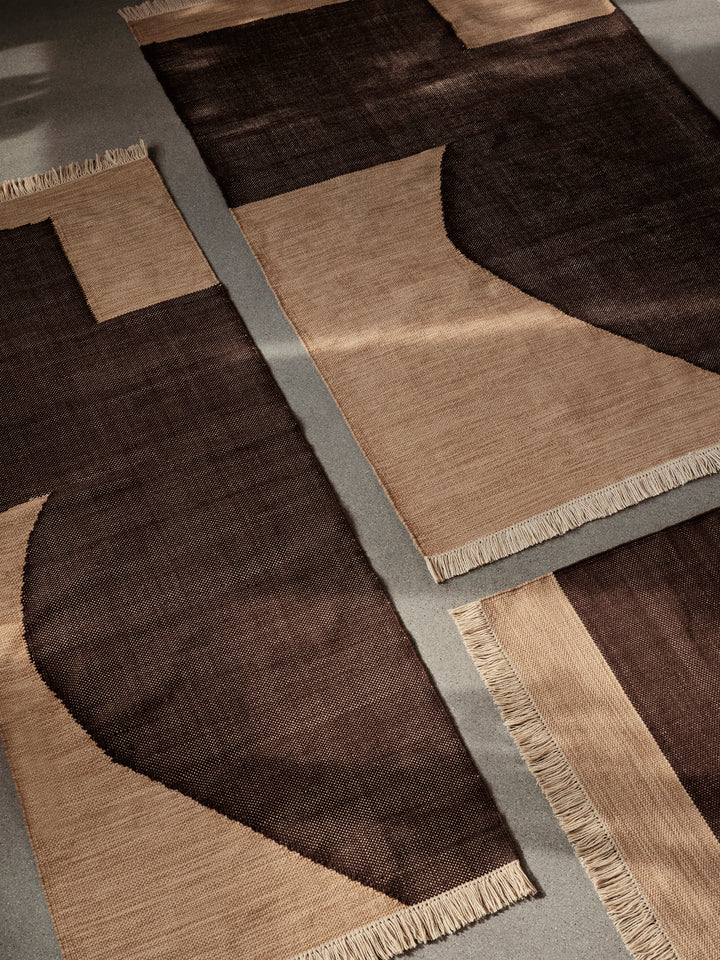 Vloerkleed FORENE chocolade