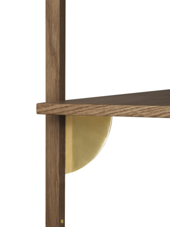 SECTOR TRIPLE WIDE plank van gerookt eikenhout