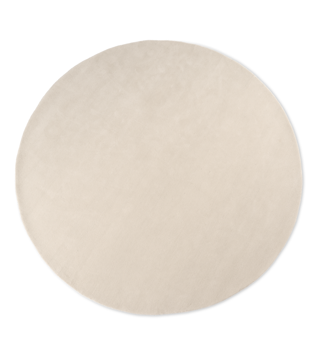 Ronde tapijt STILLE gebroken wit