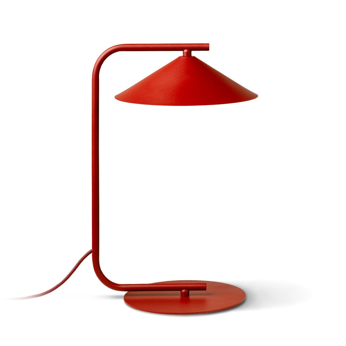 Lampa stołowa NOCTE bordowy – Micadoni