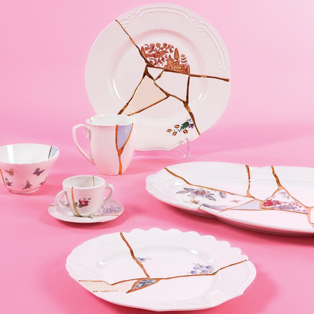 Filiżanka do espresso KINTSUGI #2 porcelanowy Seletti Eye on Design