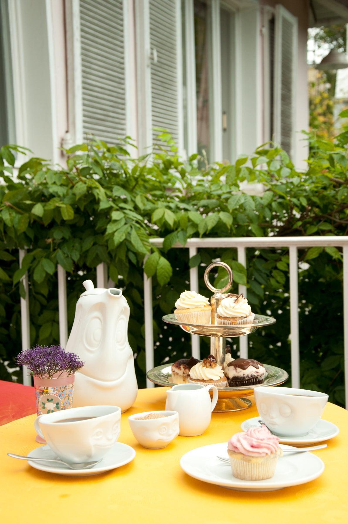 Filiżanka KISSING biały 58products Eye on Design