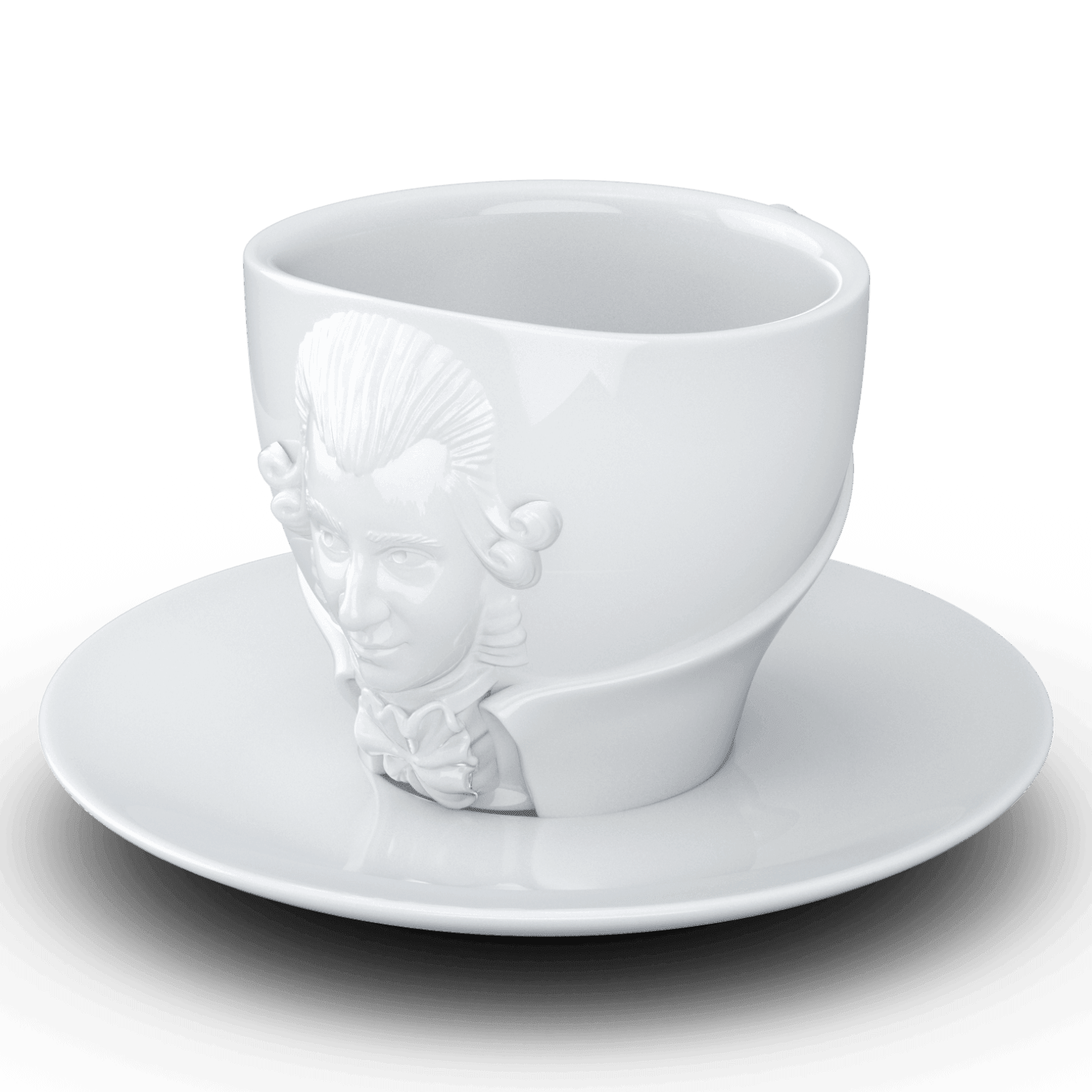 Filiżanka WOLFGANG AMADEUS MOZART biały 58products Eye on Design