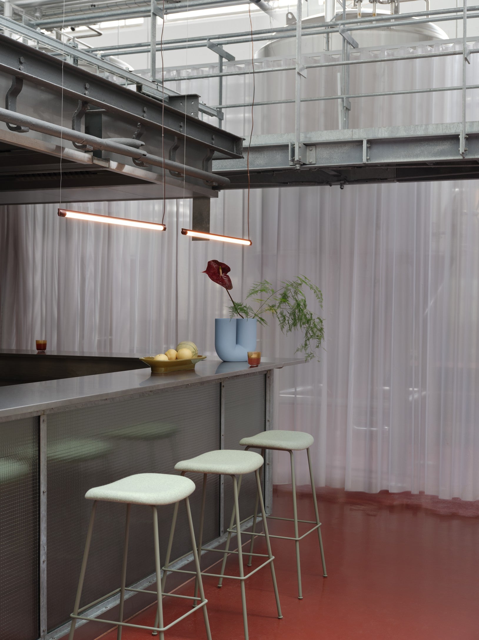 Hanglamp FINE bordeaux