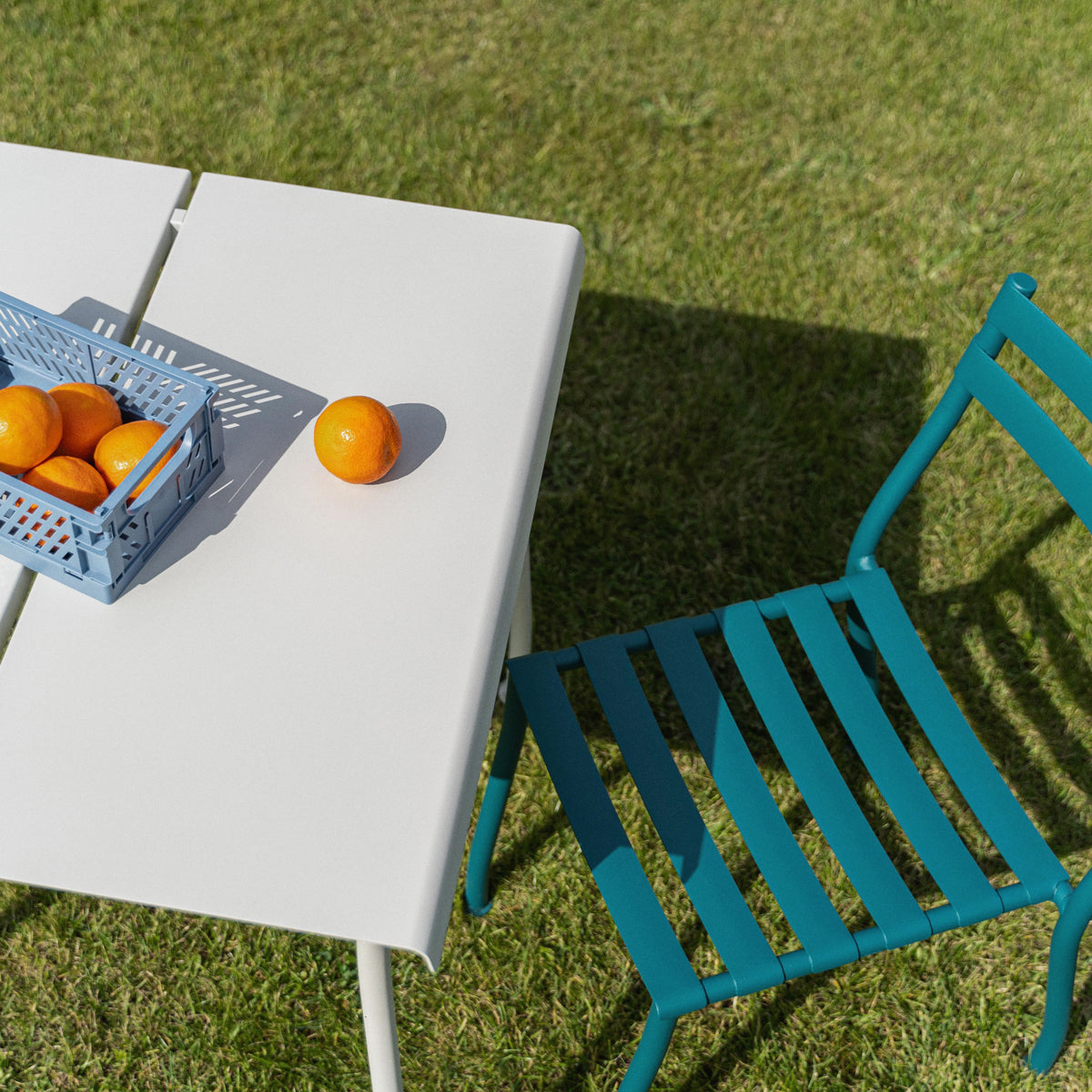 A set of garden chairs Flander galvanized steel