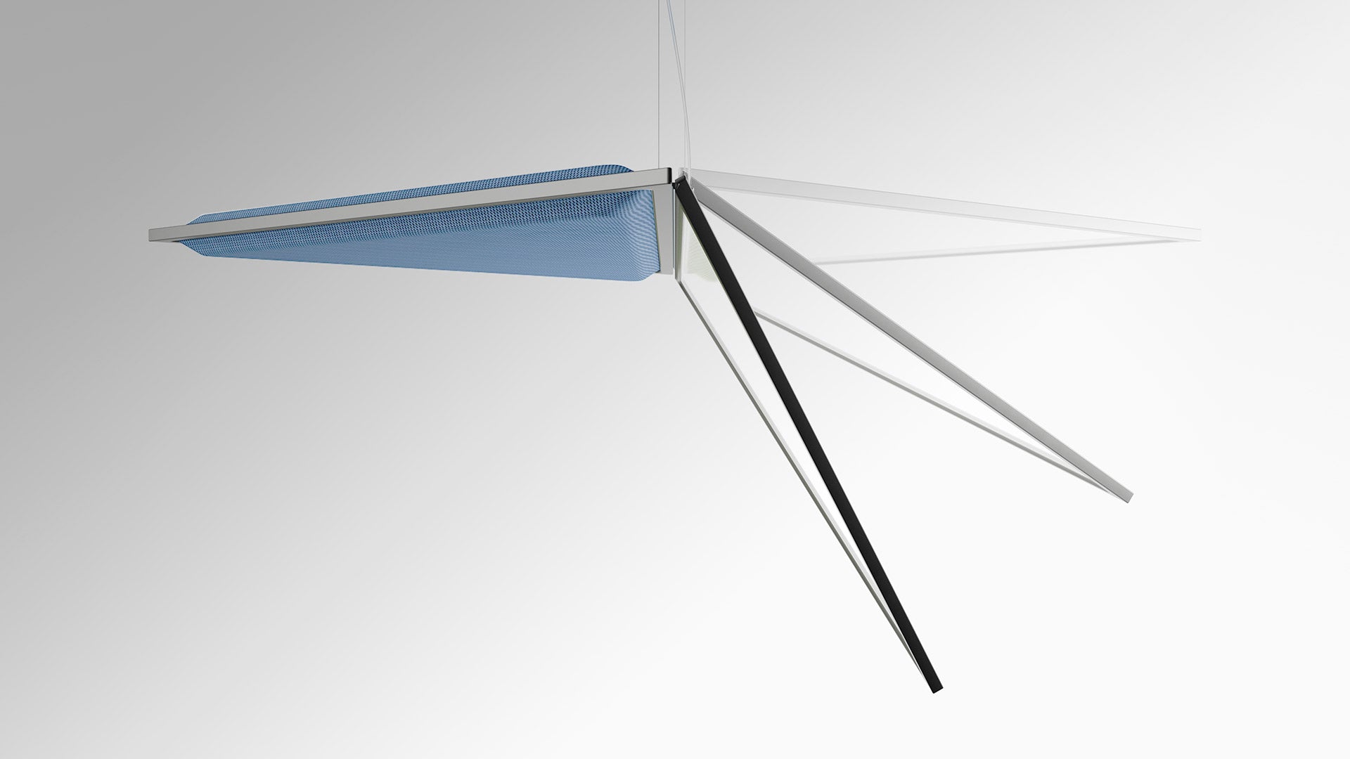 Hanglamp FLEXIA blauw