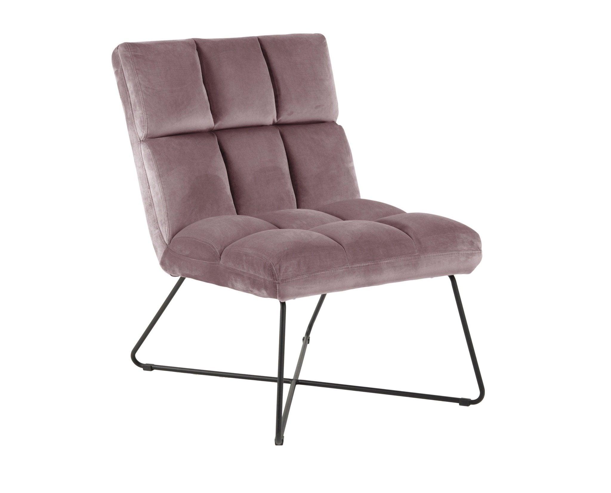 Fotel AAREN sprany róż Home Essentials Eye on Design