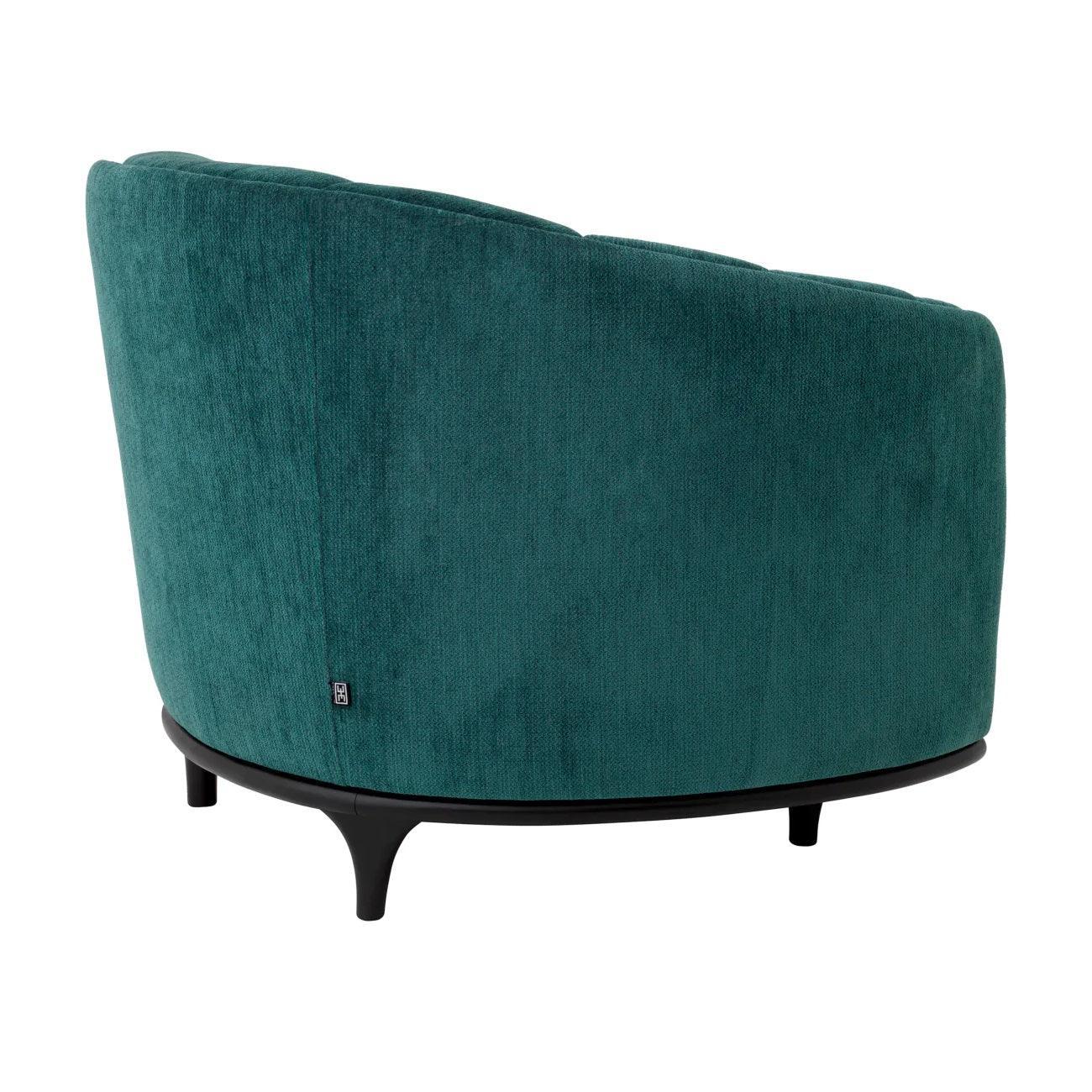 Fotel AGOSTINO morski Eichholtz Eye on Design