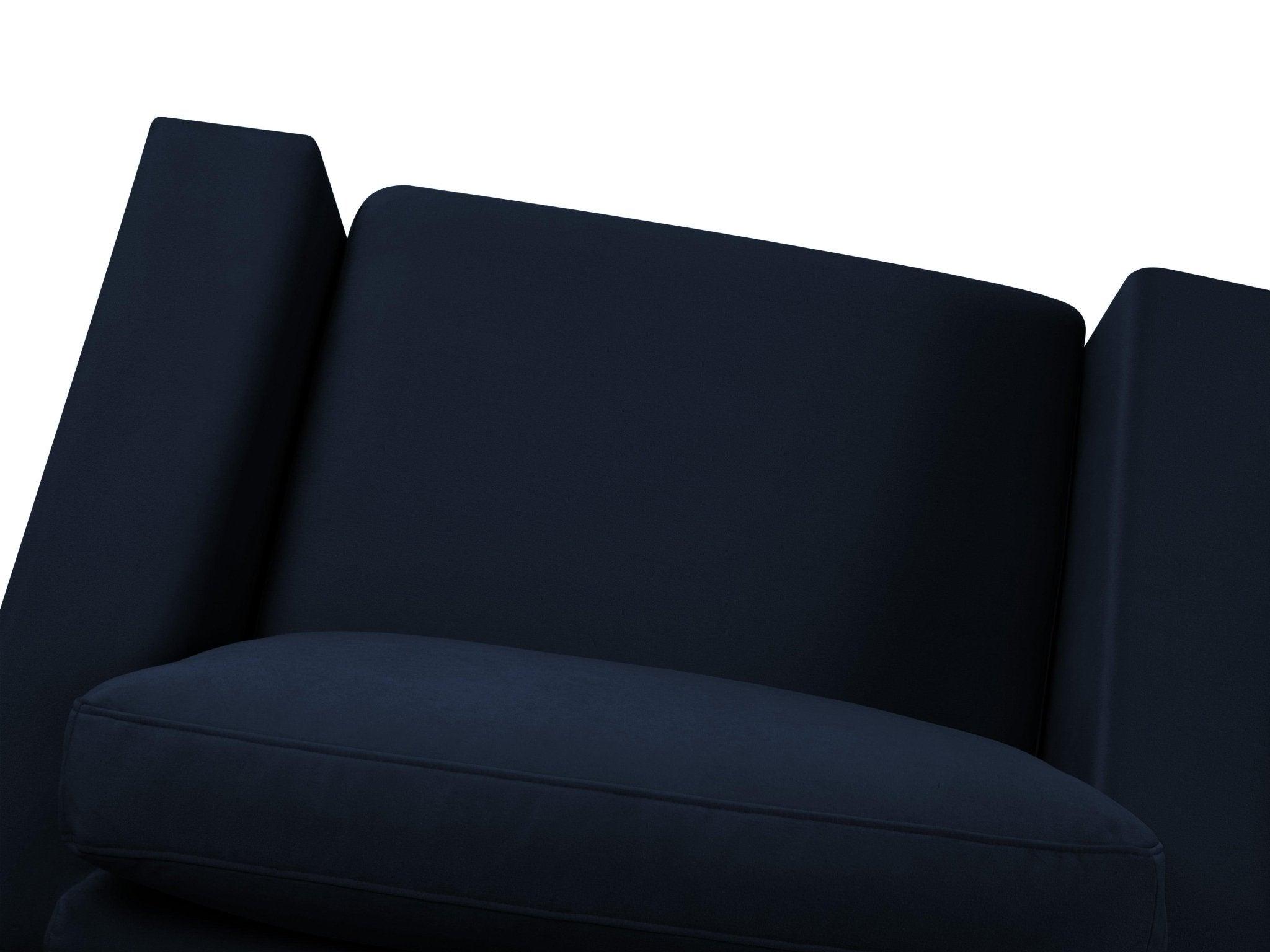 Fotel aksamitny HEBE granat królewski Mazzini Sofas Eye on Design