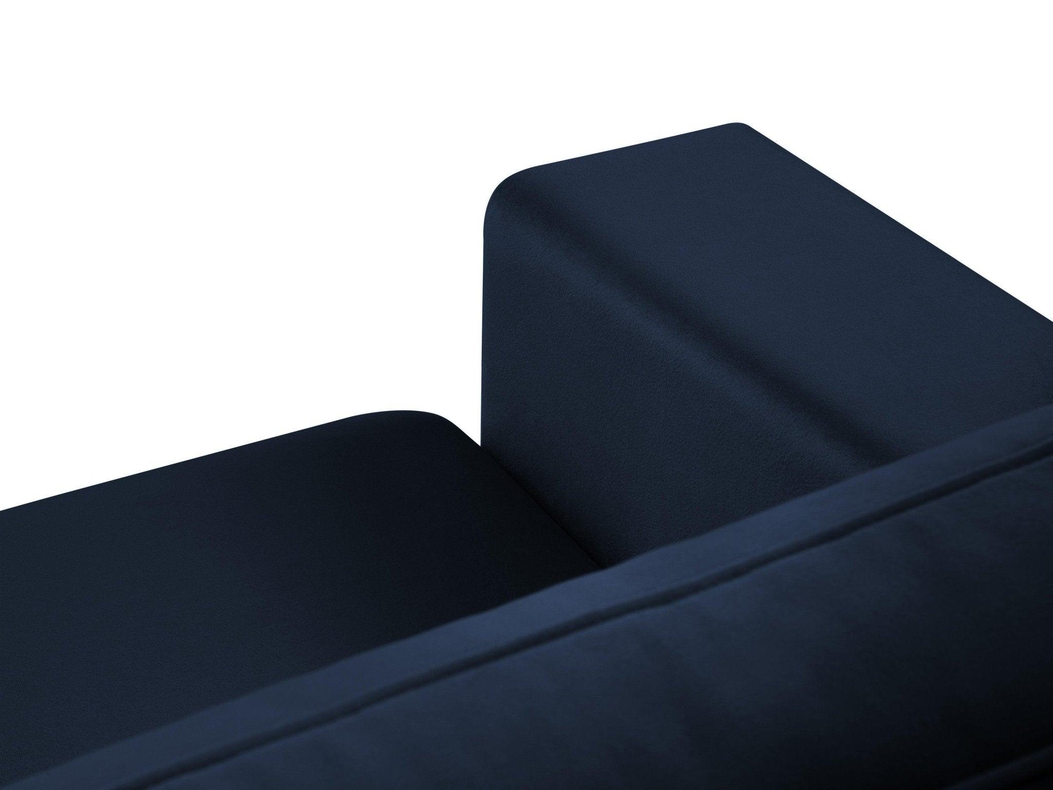 Fotel aksamitny HEBE granat królewski Mazzini Sofas Eye on Design