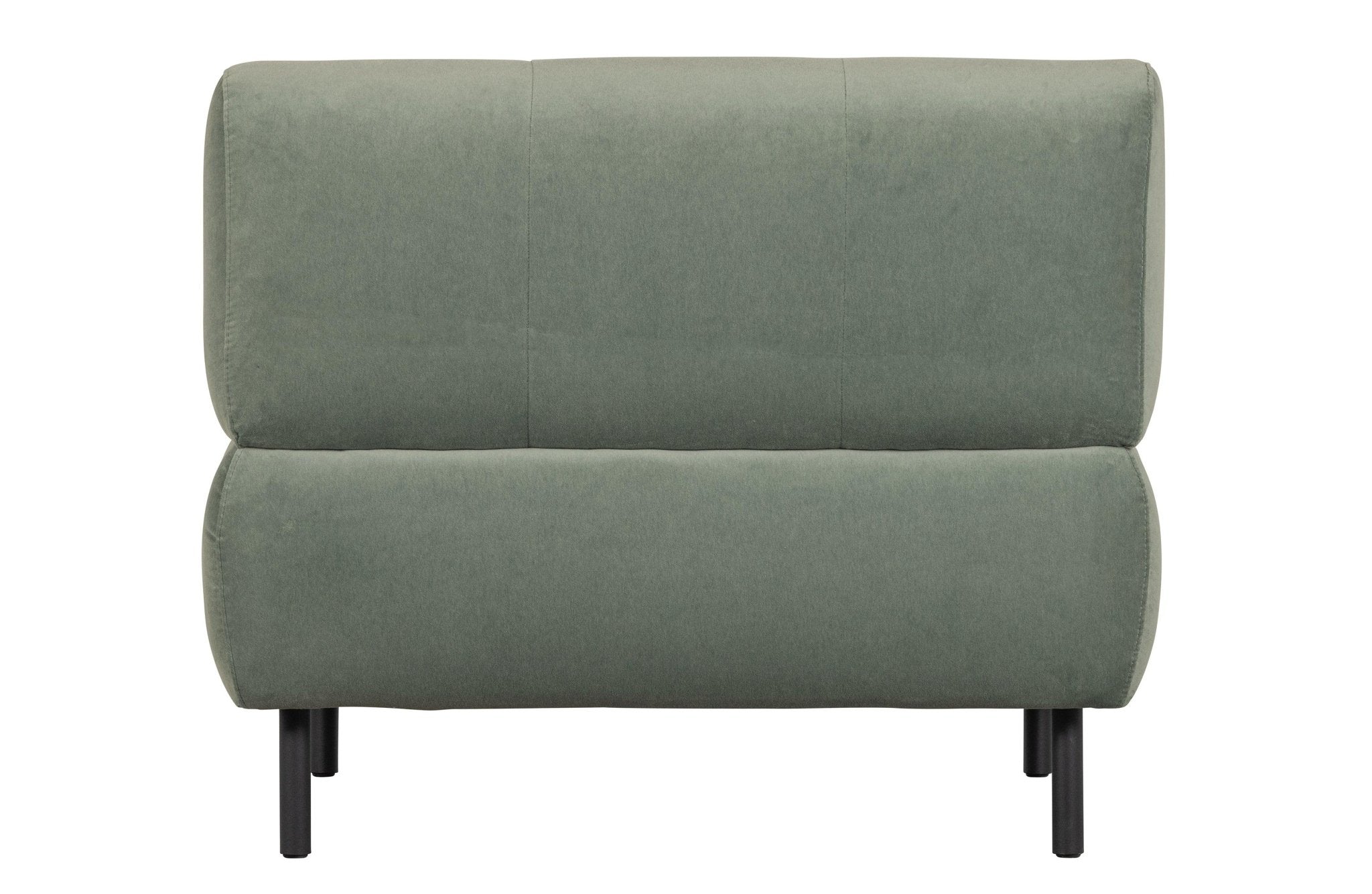 Fotel aksamitny LLOYD jasnozielony Woood Exclusive Eye on Design