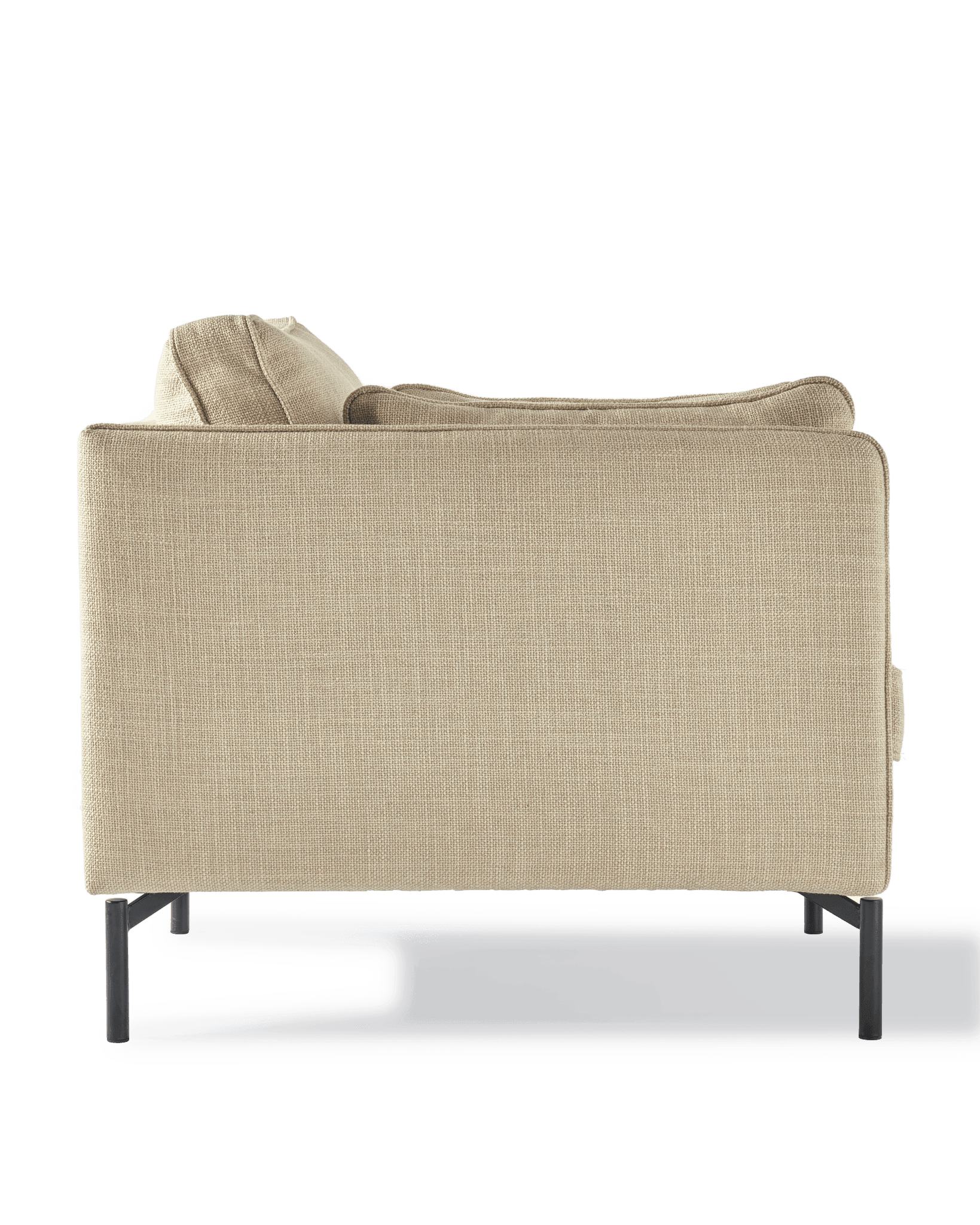 Fotel aksamitny PPno.2 beżowy Pols Potten Eye on Design