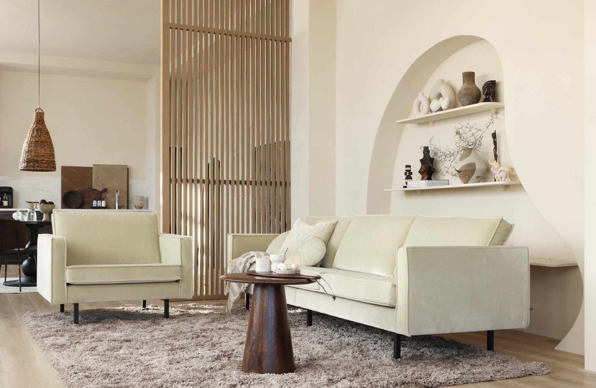 Fotel aksamitny RODEO CLASSIC pistacjowy Be Pure Eye on Design