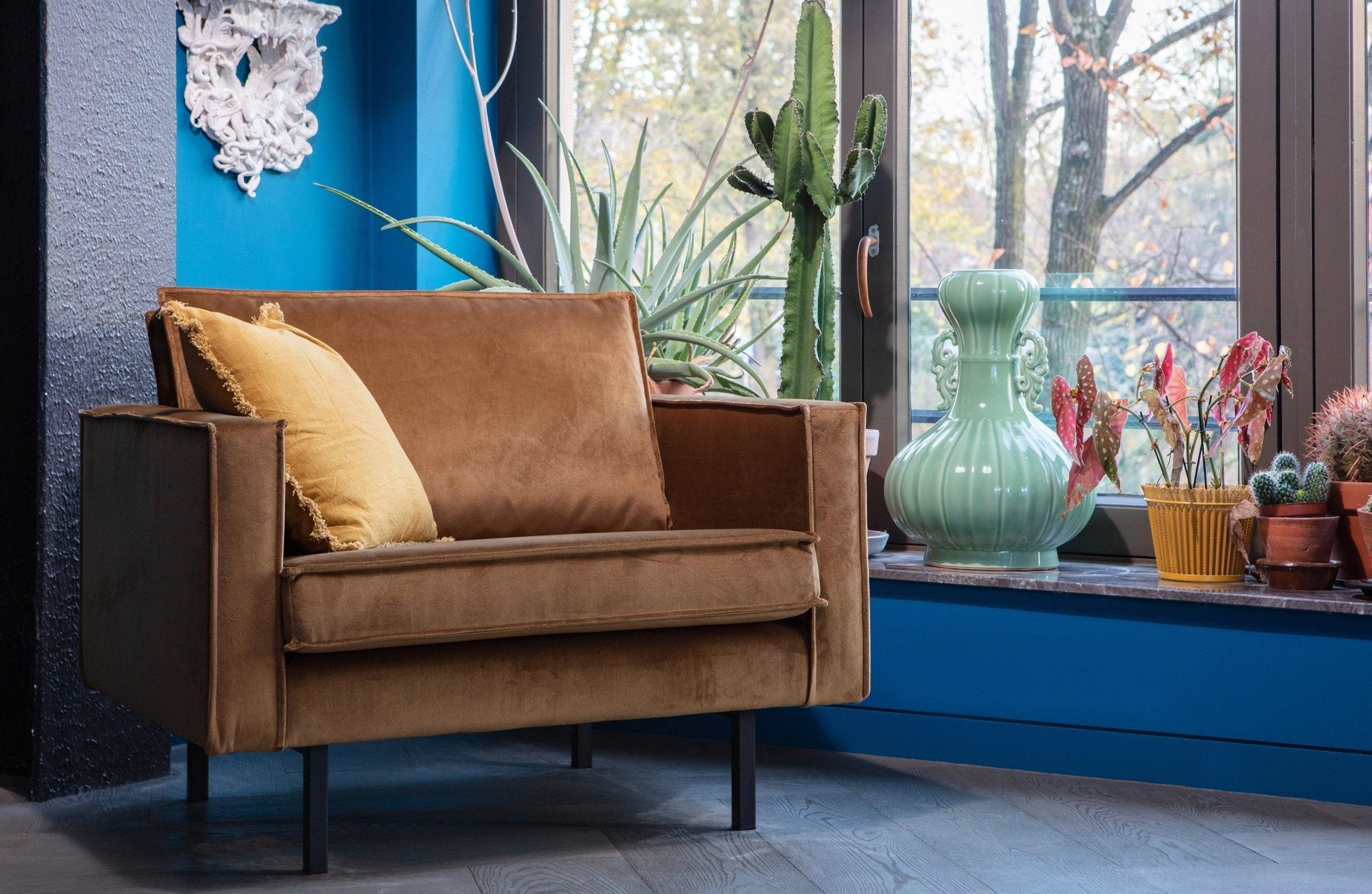 Velours fauteuil RODEO khaki