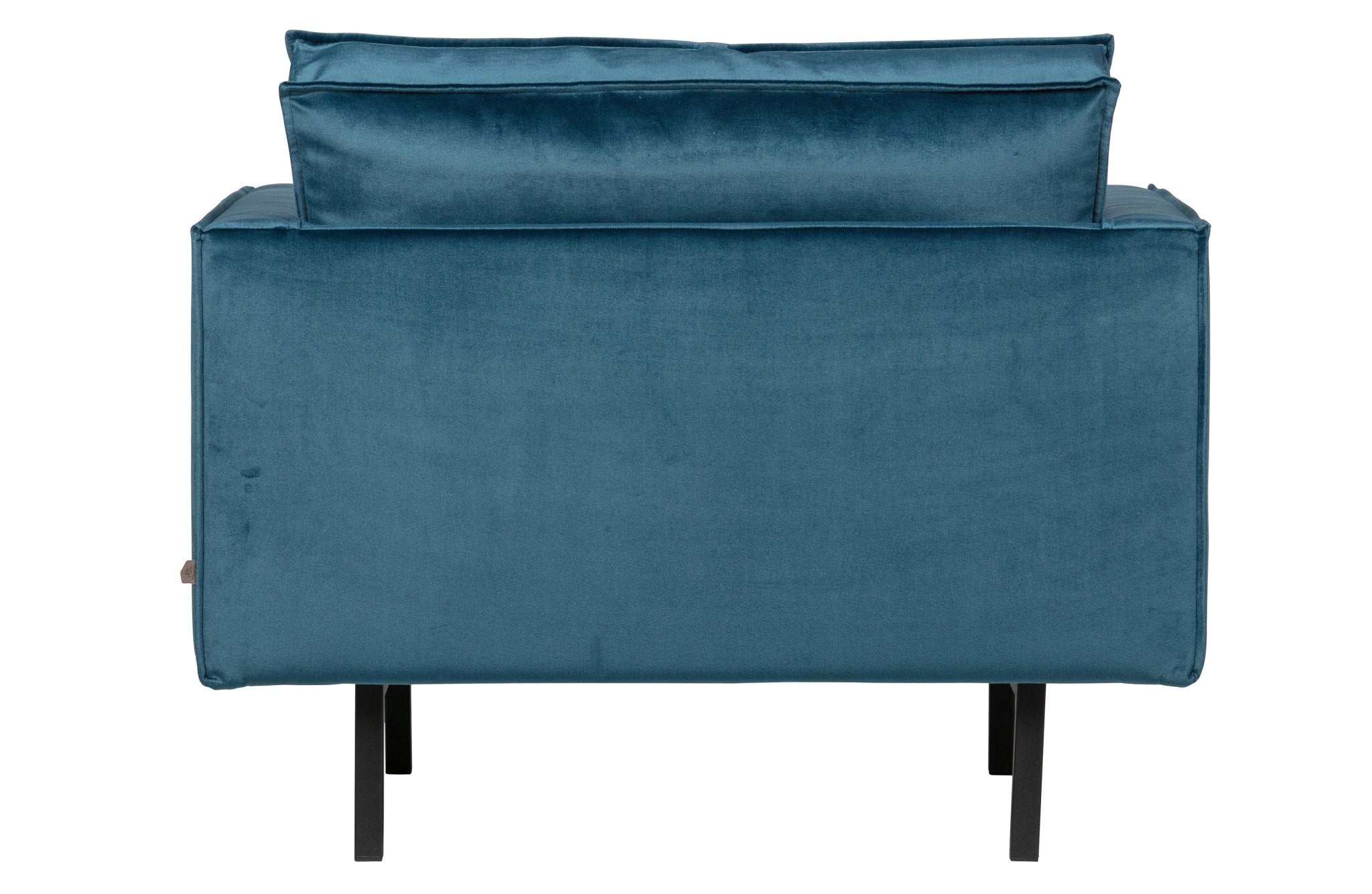 Fotel aksamitny RODEO niebieski Be Pure Eye on Design