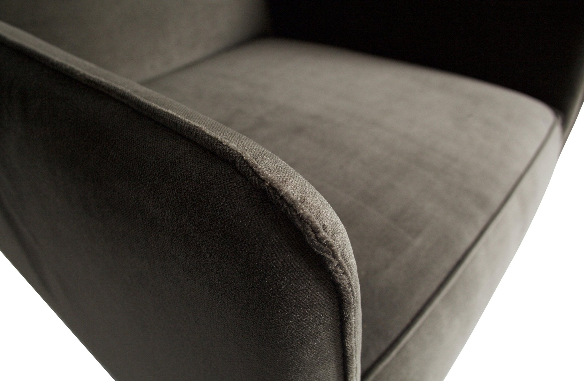 Fotel aksamitny STATEMENT ciemnozielony Be Pure Eye on Design