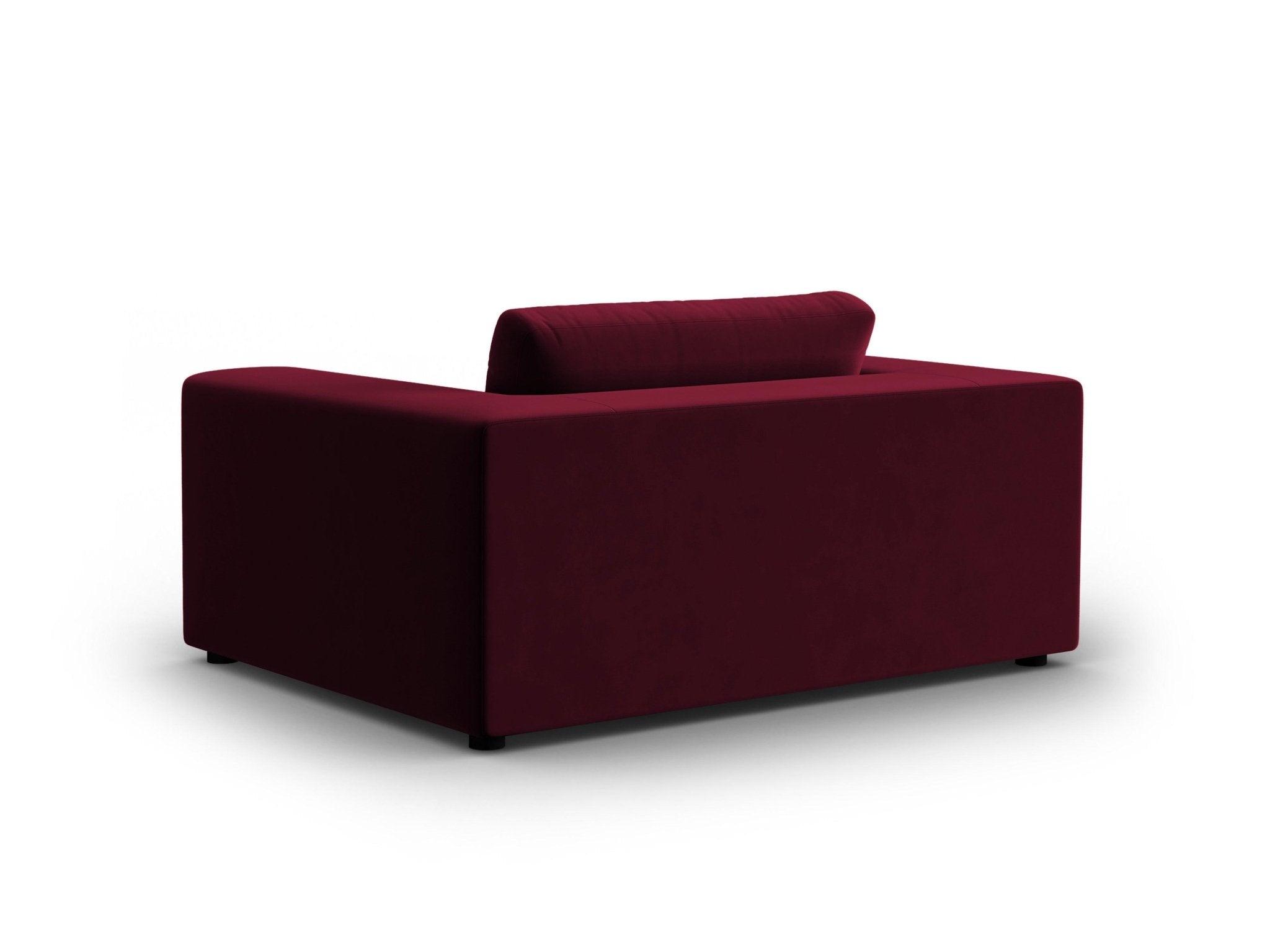 Fotel aksamitny TENDANCE bordowy CXL by Christian Lacroix Eye on Design