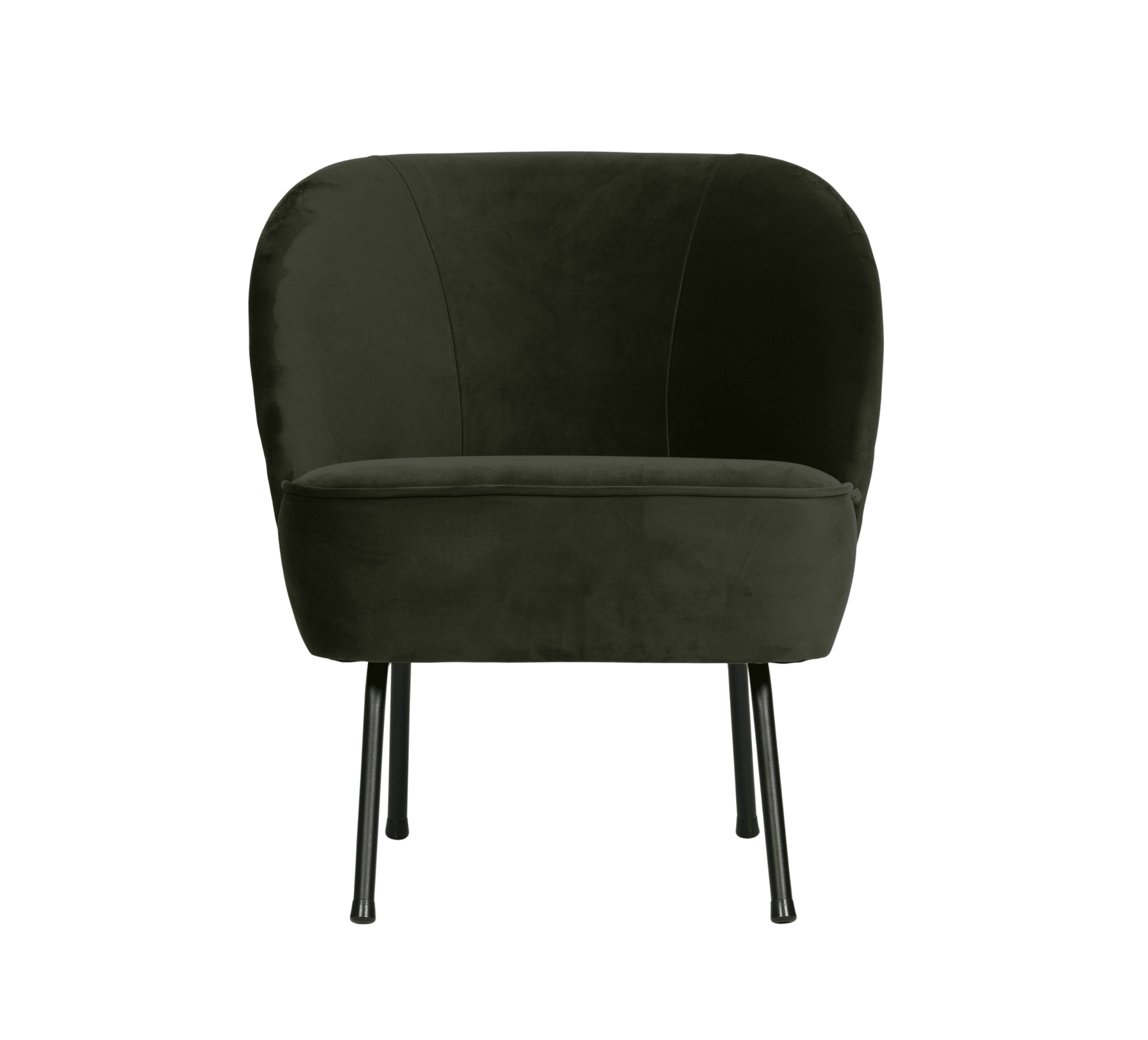 Fotel aksamitny VOGUE ciemnozielony Be Pure Eye on Design