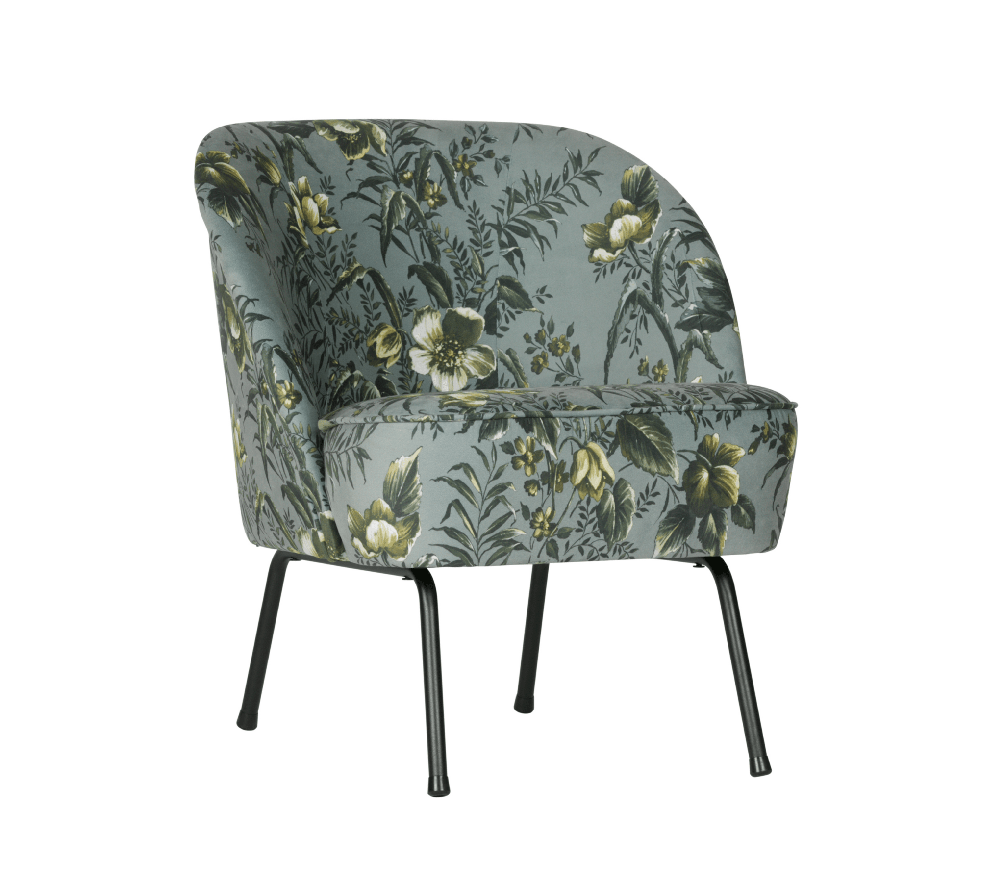 Fotel aksamitny VOGUE POPPY zielony Be Pure Eye on Design