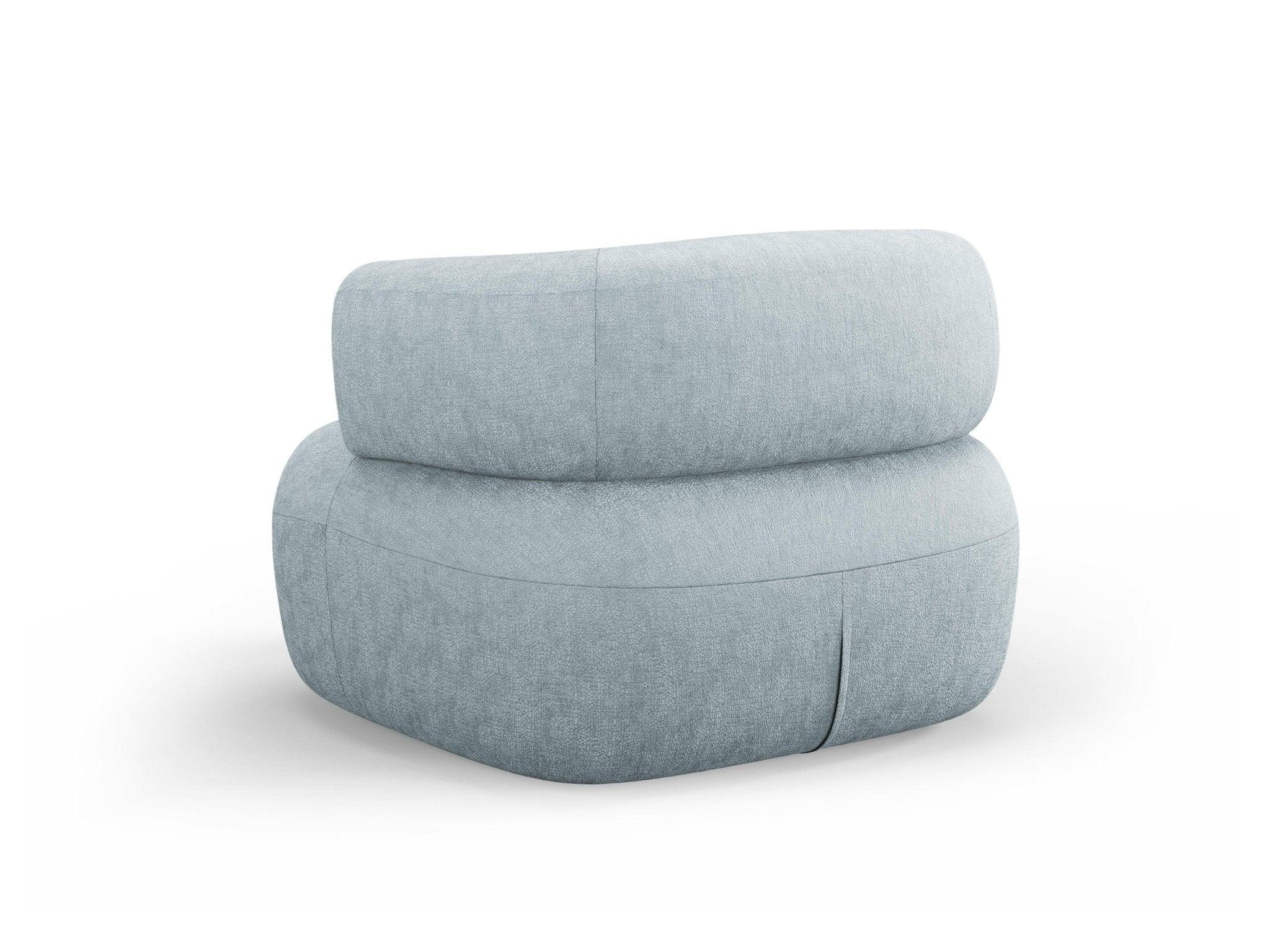 Fotel ALDRIN błękitny szenil Windsor & Co Eye on Design