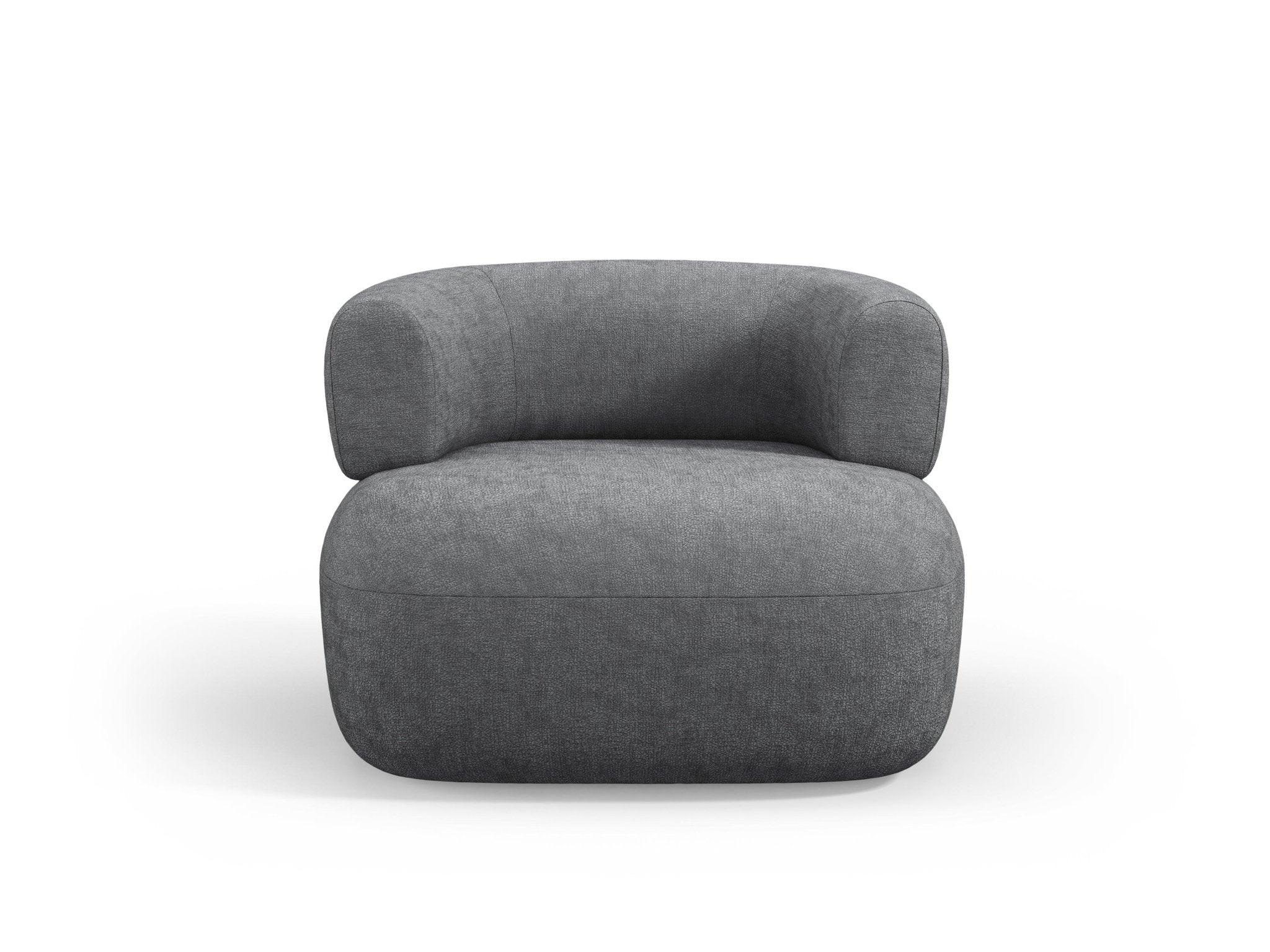 Fotel ALDRIN ciemnoszary szenil Windsor & Co Eye on Design