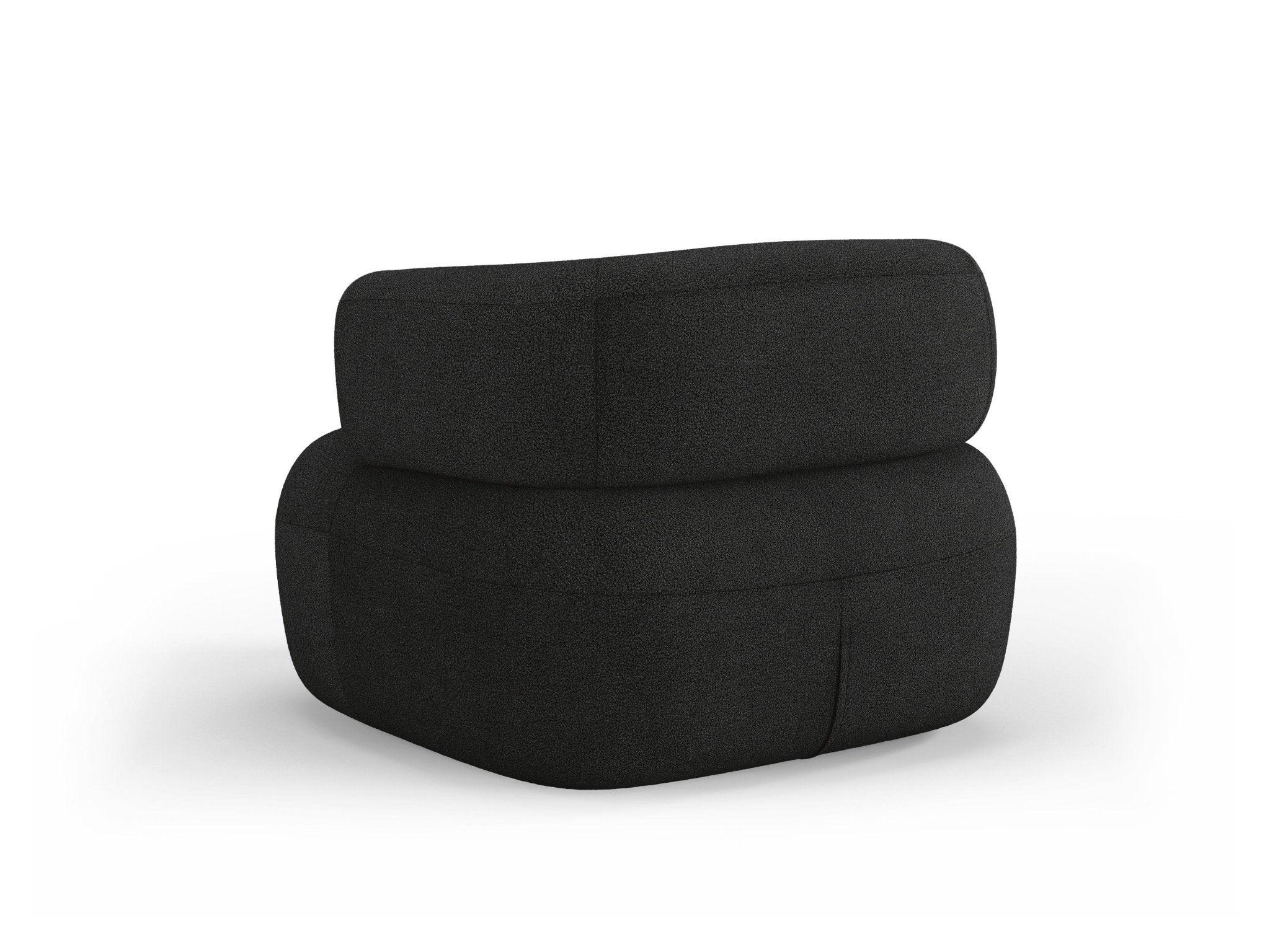 Fotel ALDRIN czarny boucle Windsor & Co Eye on Design