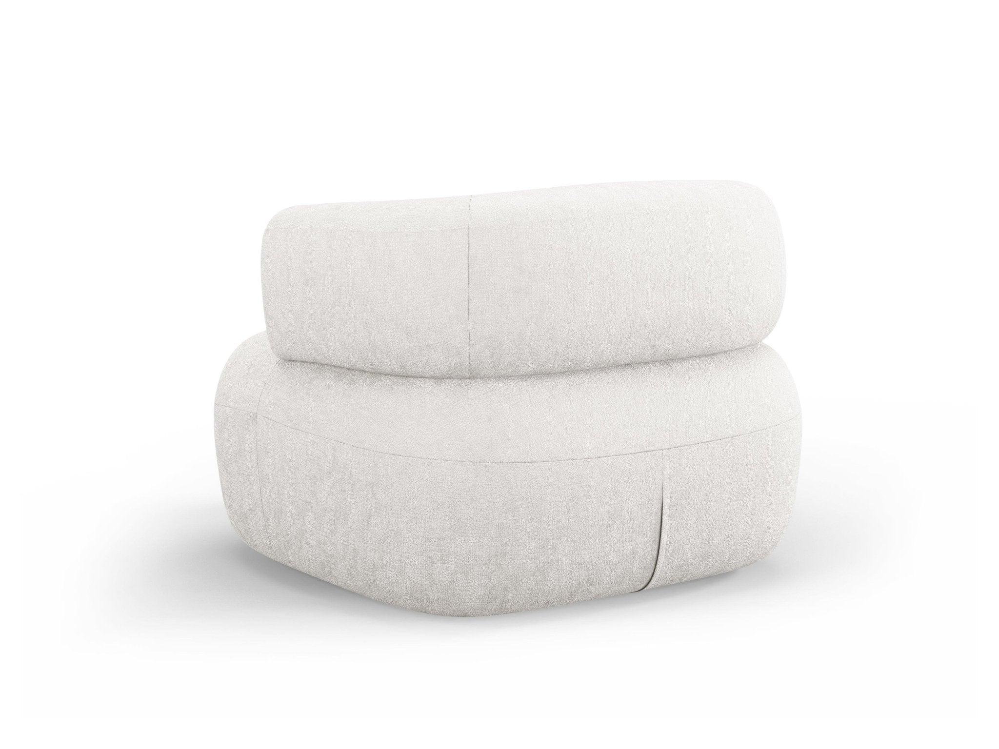 Fotel ALDRIN jasnobeżowy szenil Windsor & Co Eye on Design