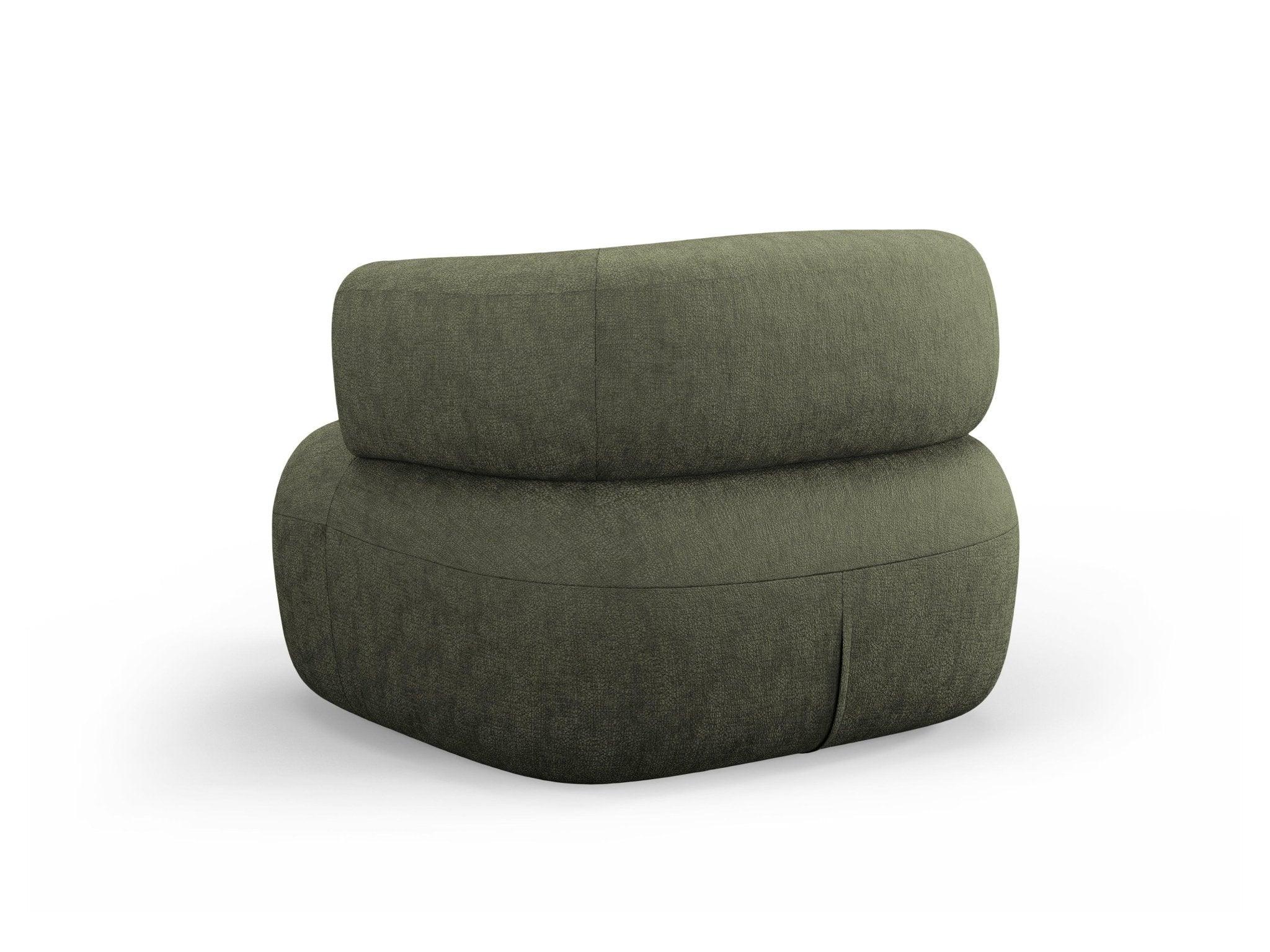 Fotel ALDRIN zielony szenil Windsor & Co Eye on Design