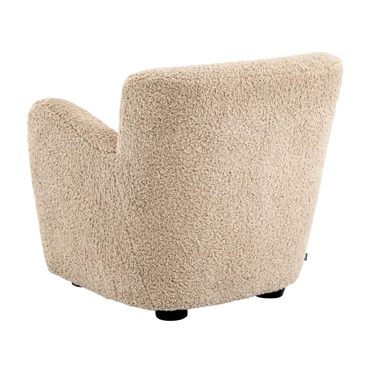 Fotel BIXBY piaskowy Eichholtz Eye on Design