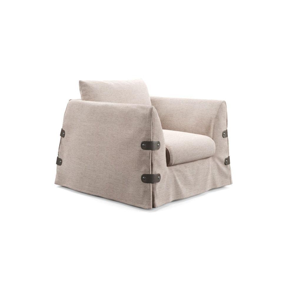 Fotel BOTTON UP beżowy Liu Jo Living Eye on Design