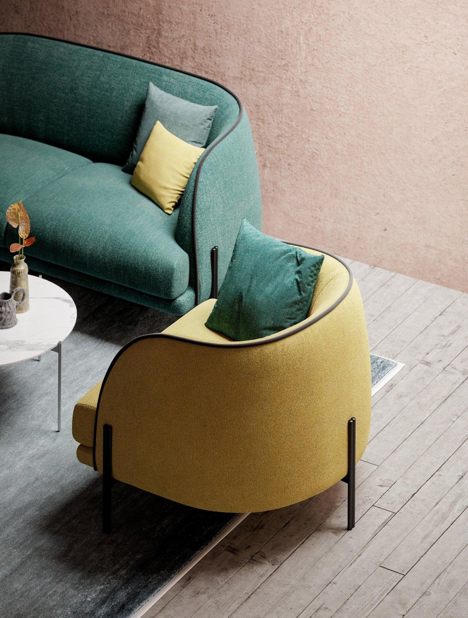 Fotel CAILLOU beżowy Liu Jo Living Eye on Design