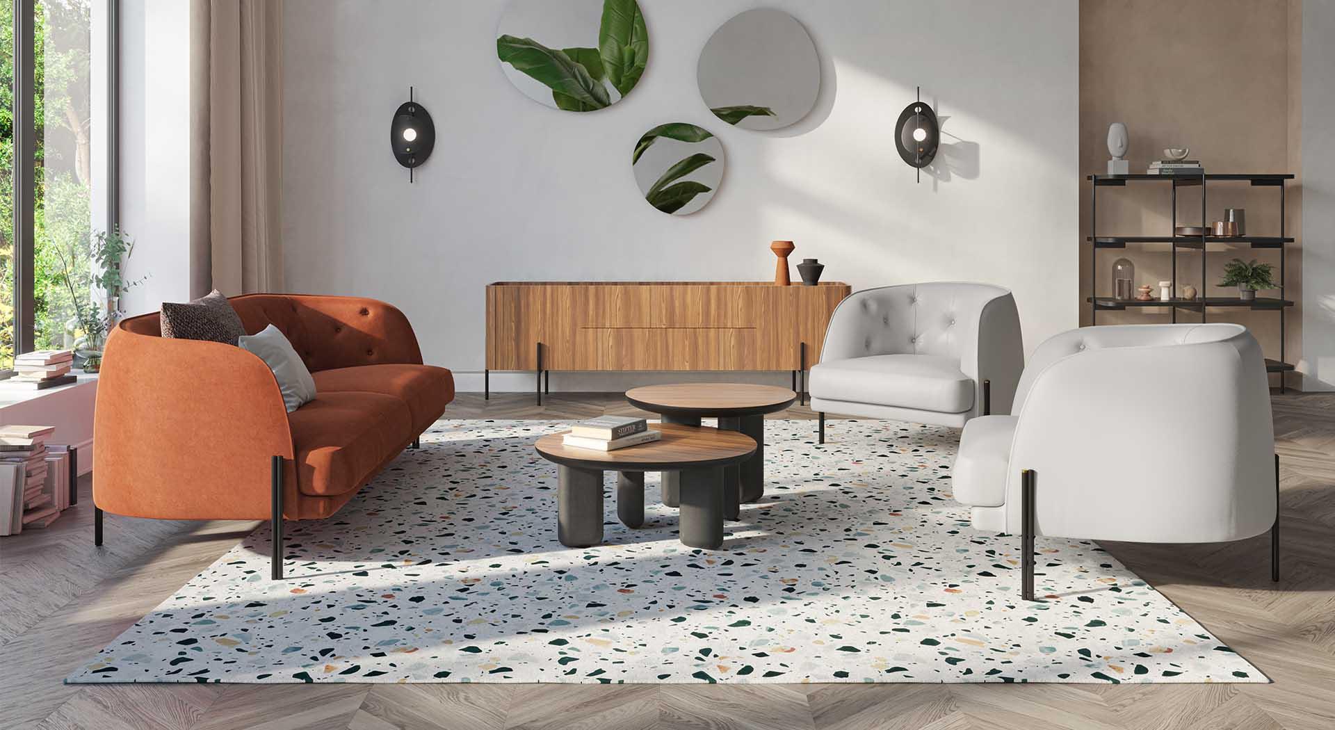 Fotel CAILLOU CAPITONNE jasnobeżowy Liu Jo Living Eye on Design