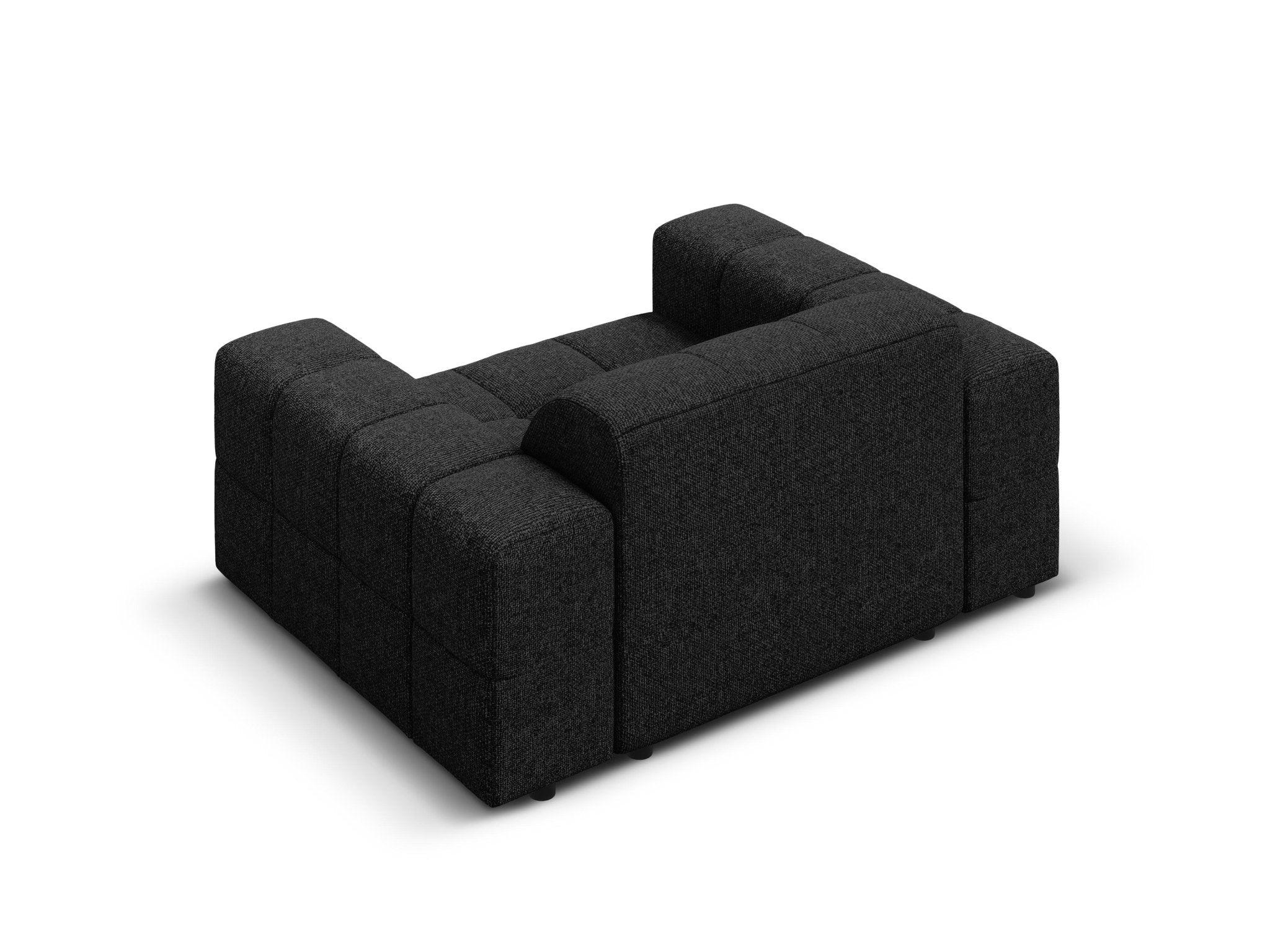 Fotel CHICAGO czarny szenil Cosmopolitan Design Eye on Design