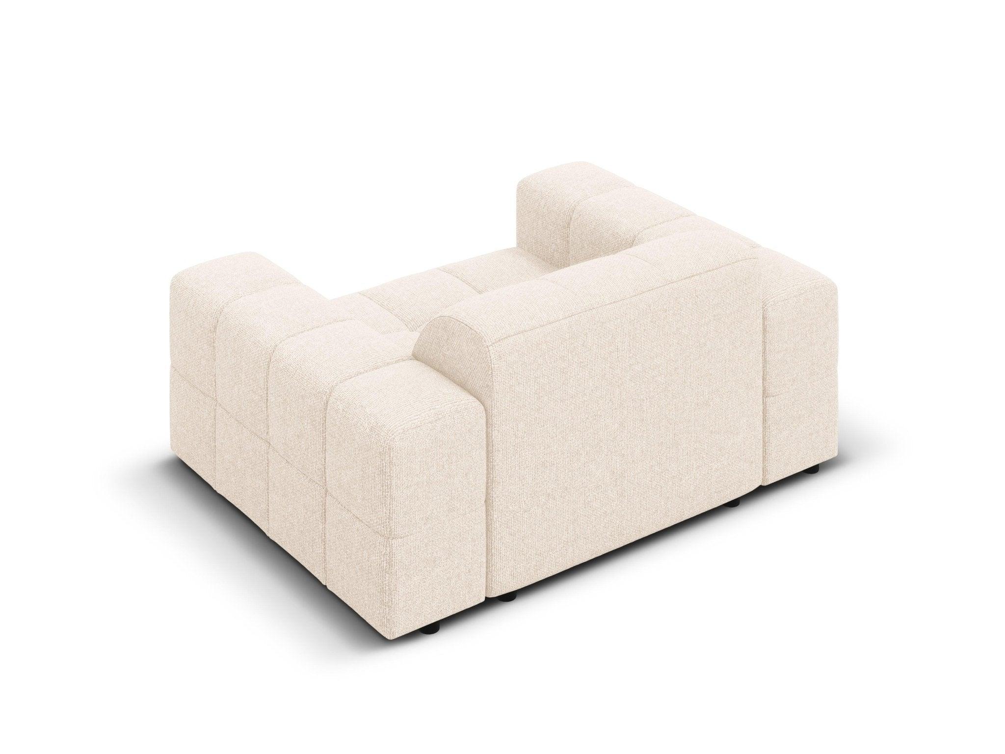 Fotel CHICAGO jasnobeżowy szenil Cosmopolitan Design Eye on Design